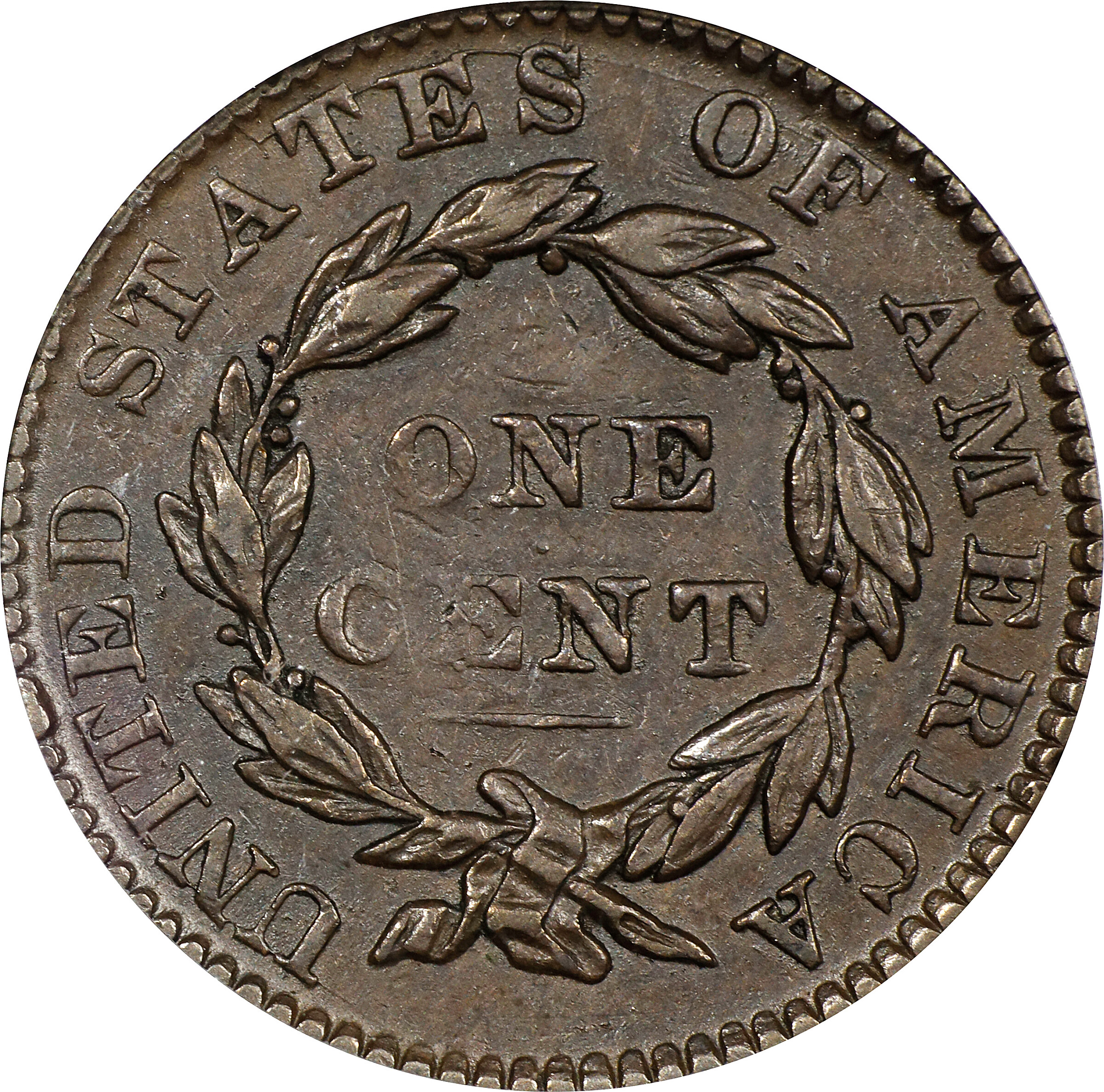 1831 1c Medium Letters, N-11 MS BN AU50 BN CAC thumbnail 12
