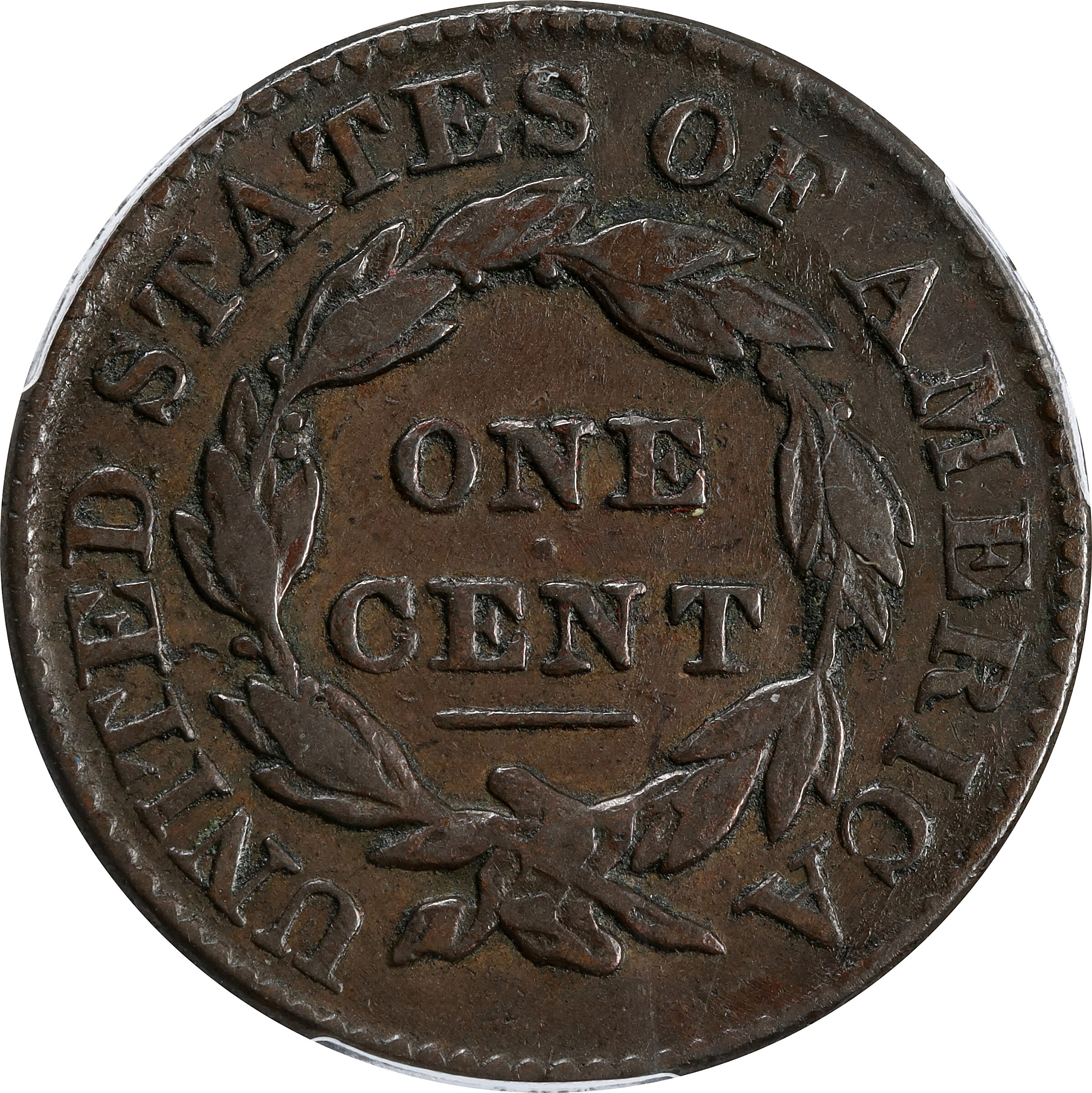 1831 1c Large Letters, N-12 MS BN VF25 BN thumbnail 2