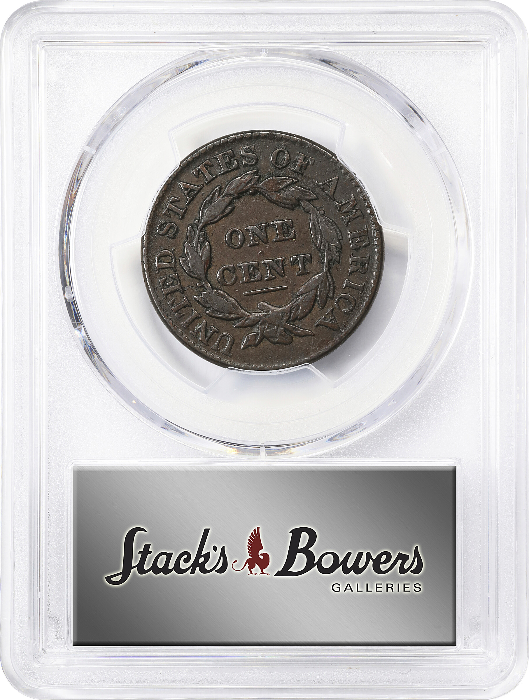1831 1c Large Letters, N-12 MS BN VF25 BN thumbnail 4