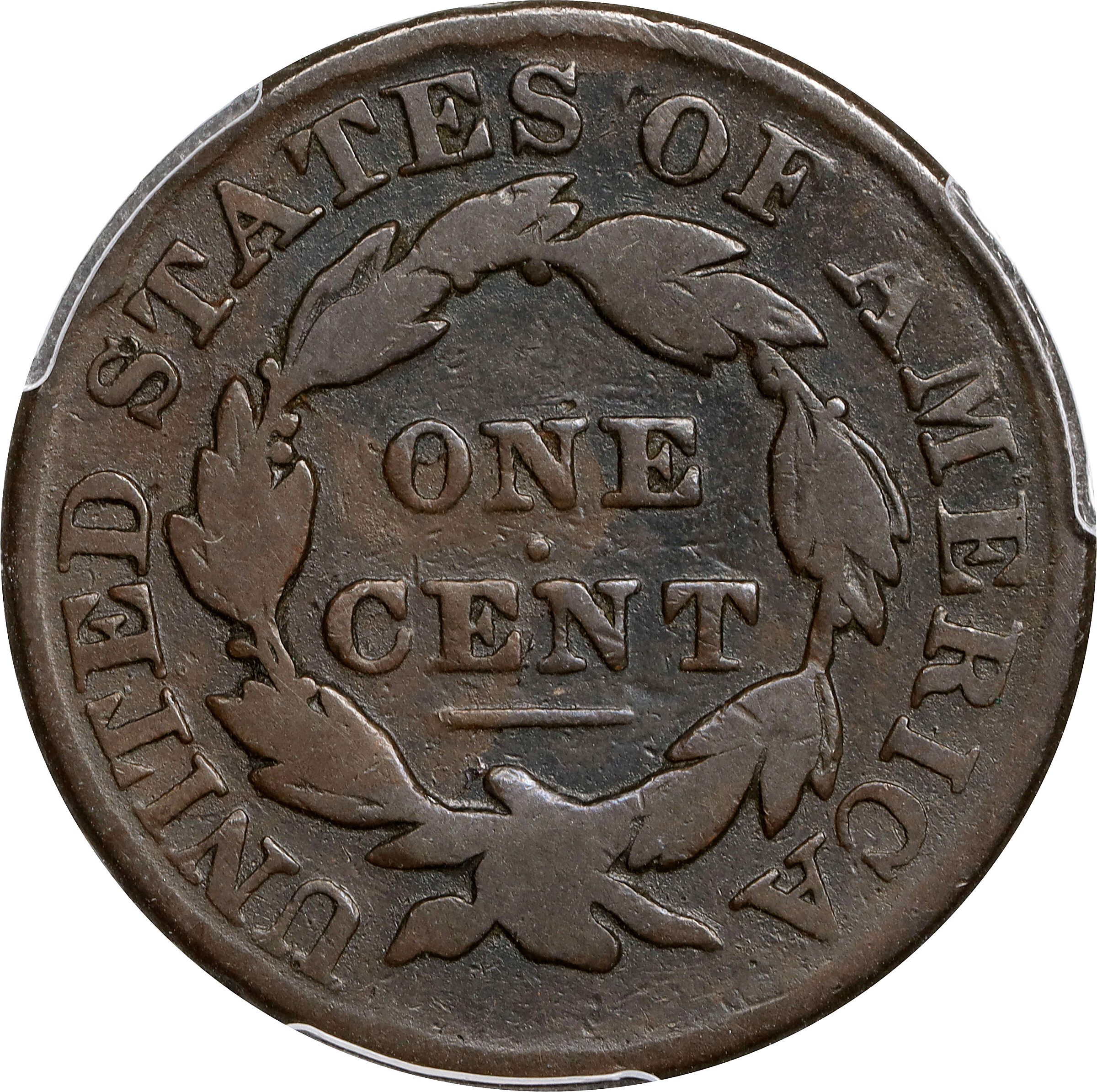 1831 1c Large Letters, N-12 MS BN VG10 BN thumbnail 2