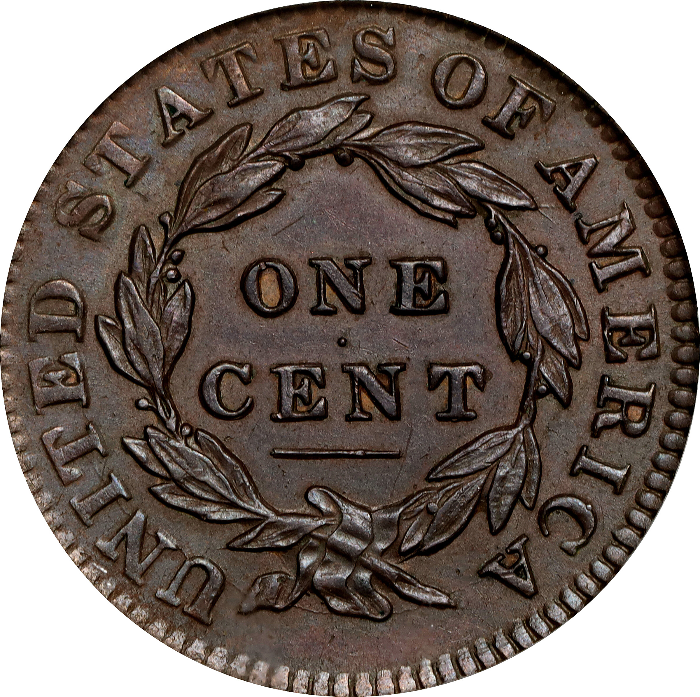 1832 1c Medium Letters MS BN AU55 BN thumbnail 2