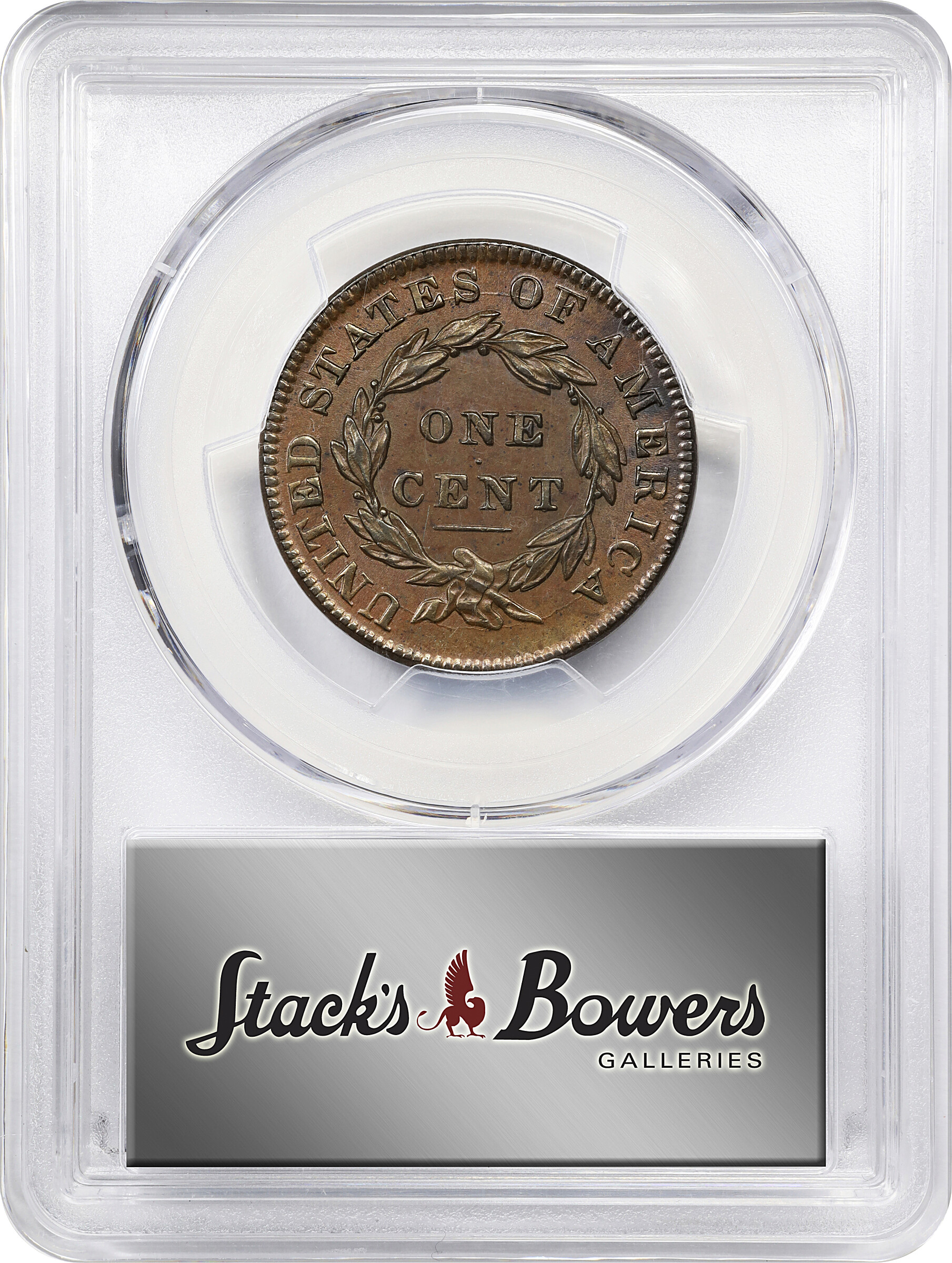 1834 1c Small 8, Large Stars, Medium Letters, N-1 MS BN VG8 BN thumbnail 8