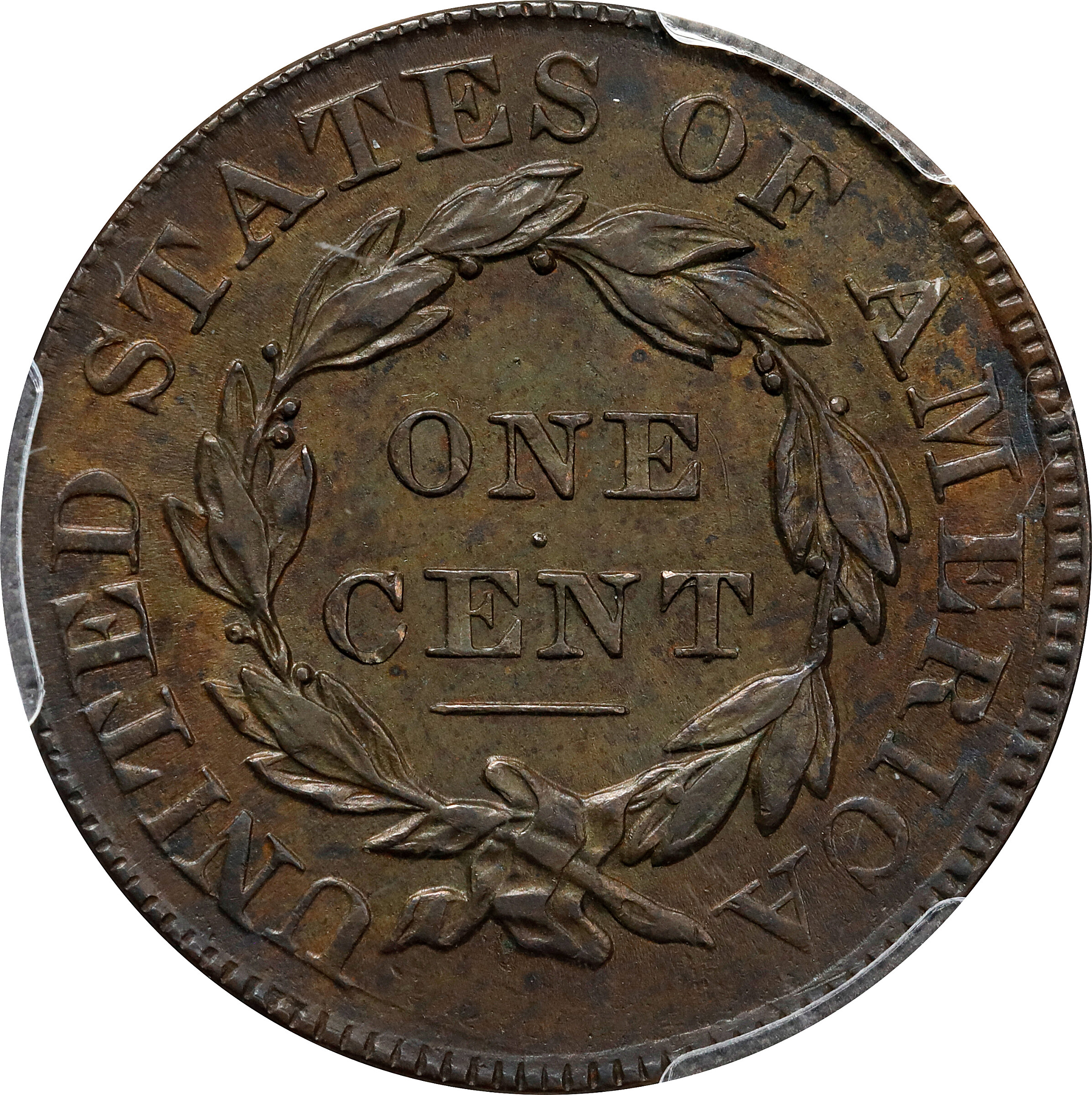 1834 1c Large 8, Large Stars, Large Letters, N-6 MS BN AG3 BN thumbnail 2