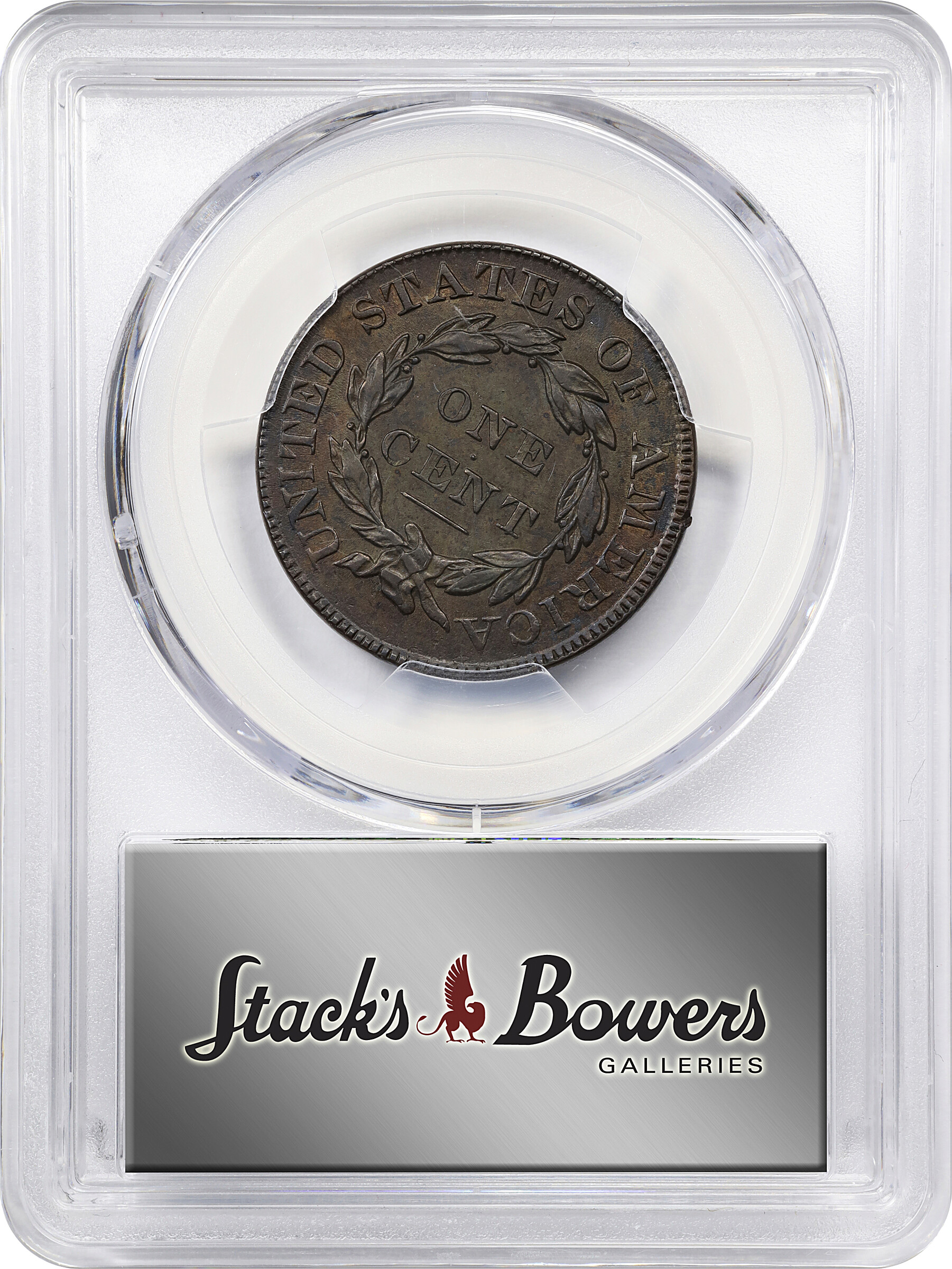 1834 1c Large 8, Large Stars, Large Letters, N-6 MS BN AG3 BN thumbnail 4