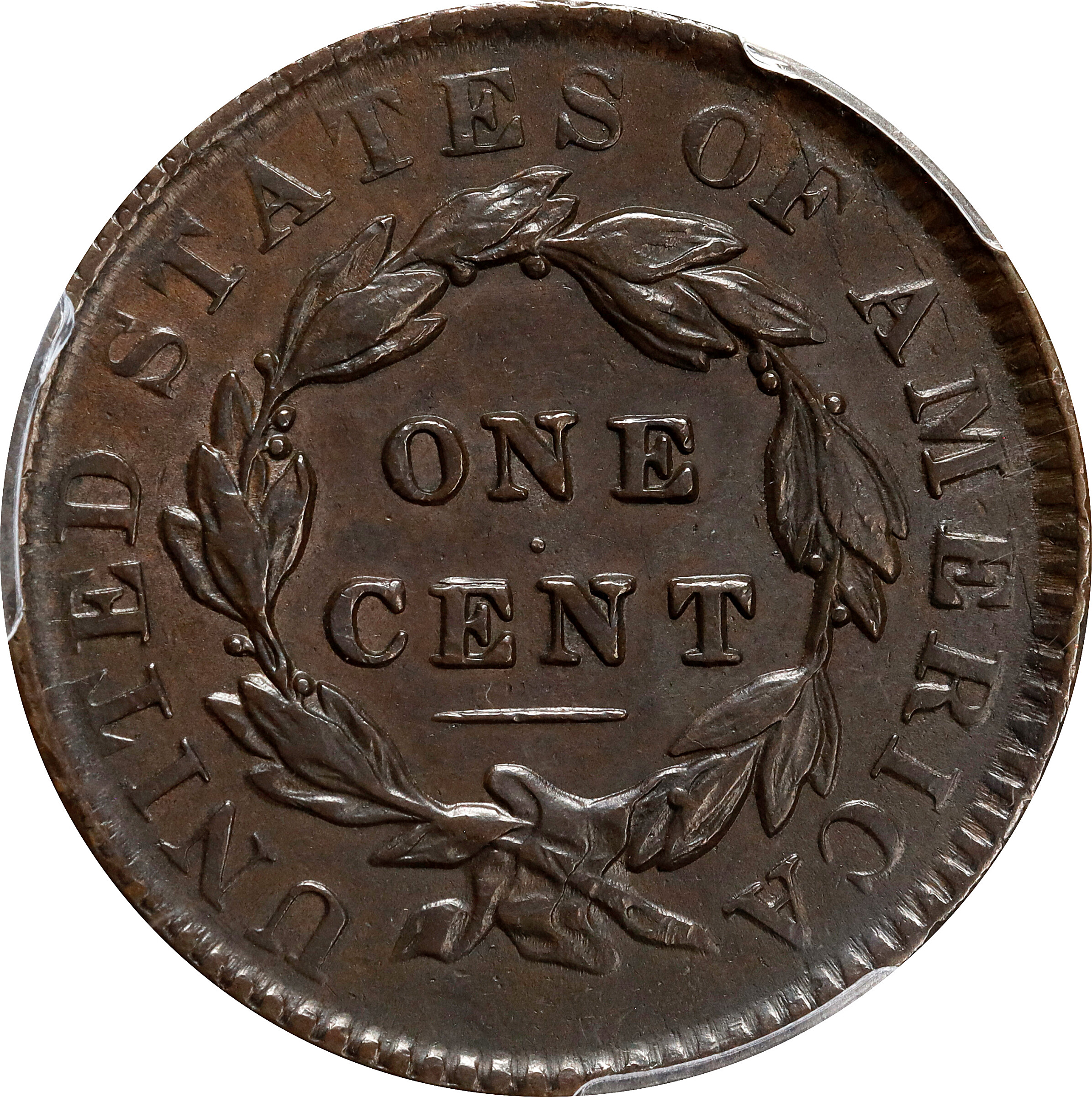1835 1c Large 8, Large Stars MS BN AU53 BN thumbnail 2