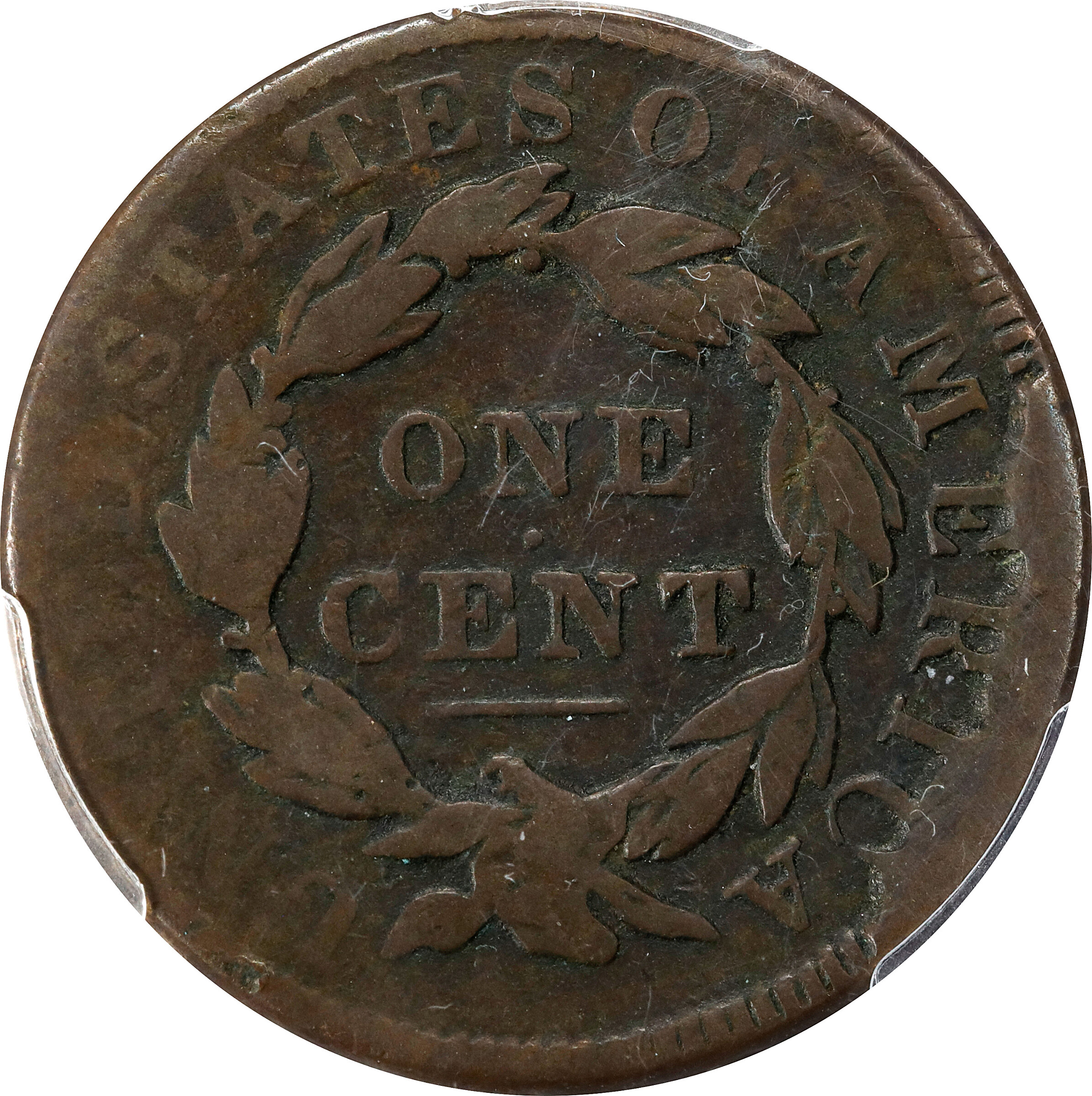 1835 1c Large 8, Large Stars, N-9 MS BN AG3 BN thumbnail 2