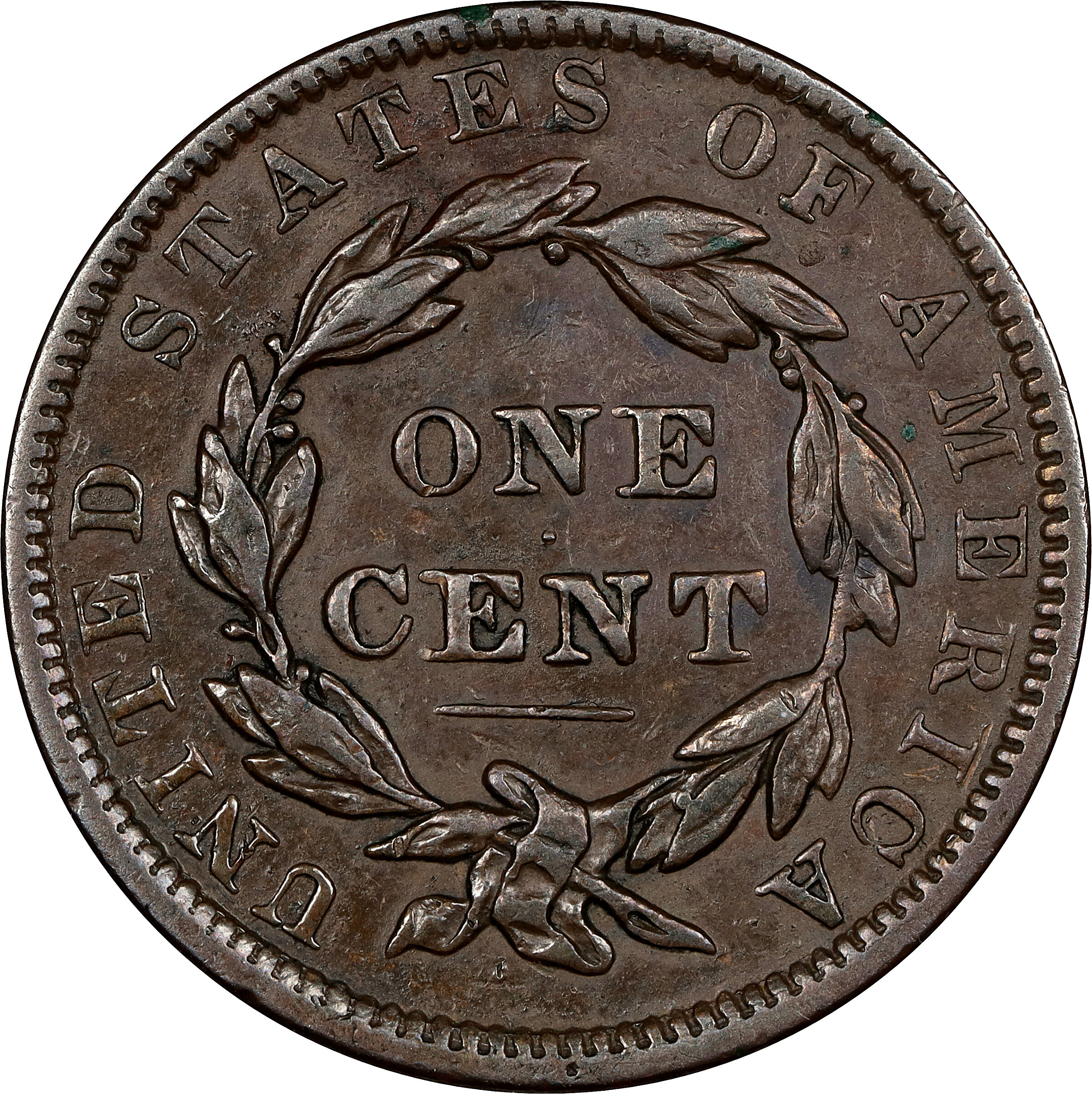 1837 1c Head of 1838, N-12 MS BN AU55 BN CAC thumbnail 8