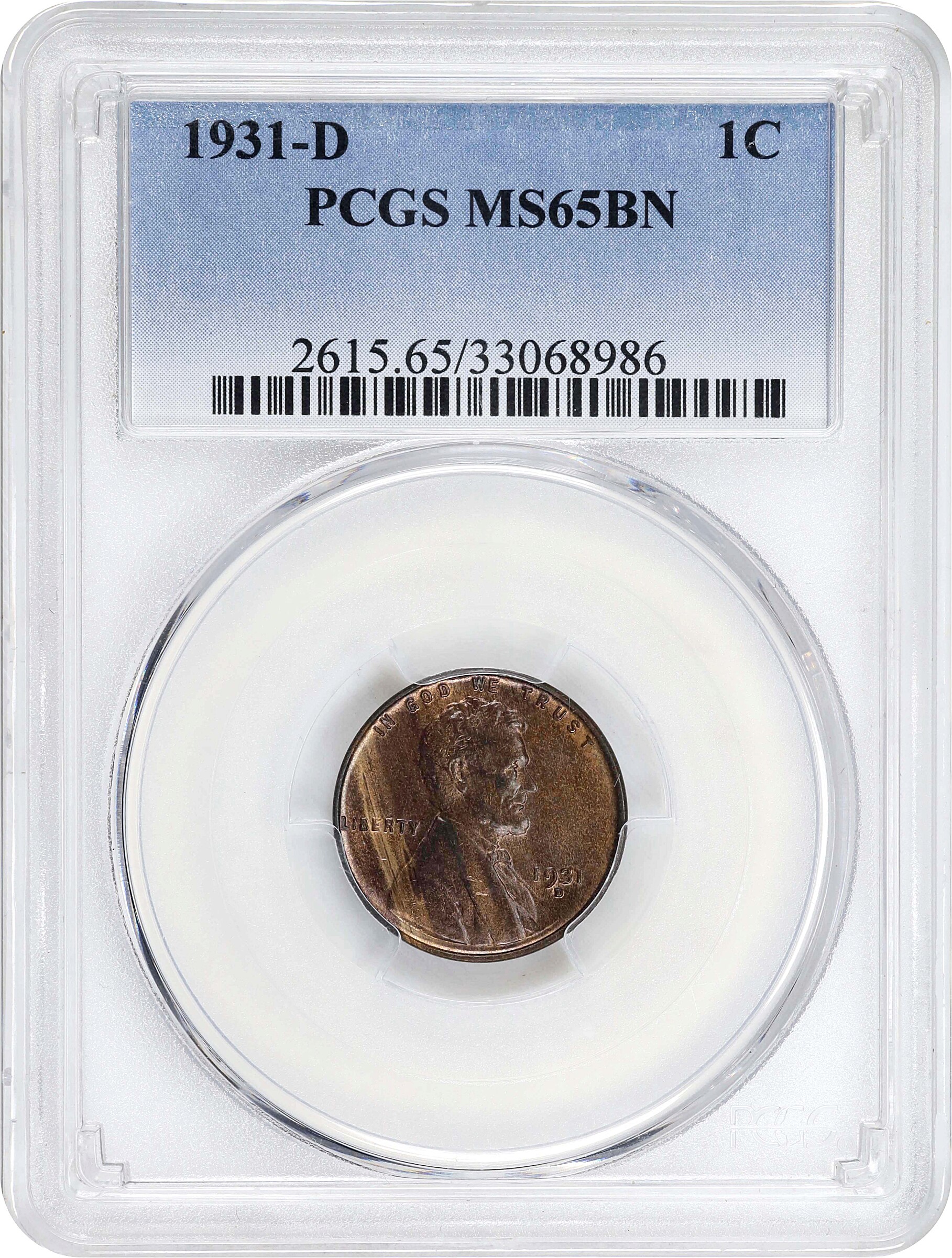 1931-D 1c MS BN MS65 BN thumbnail 3