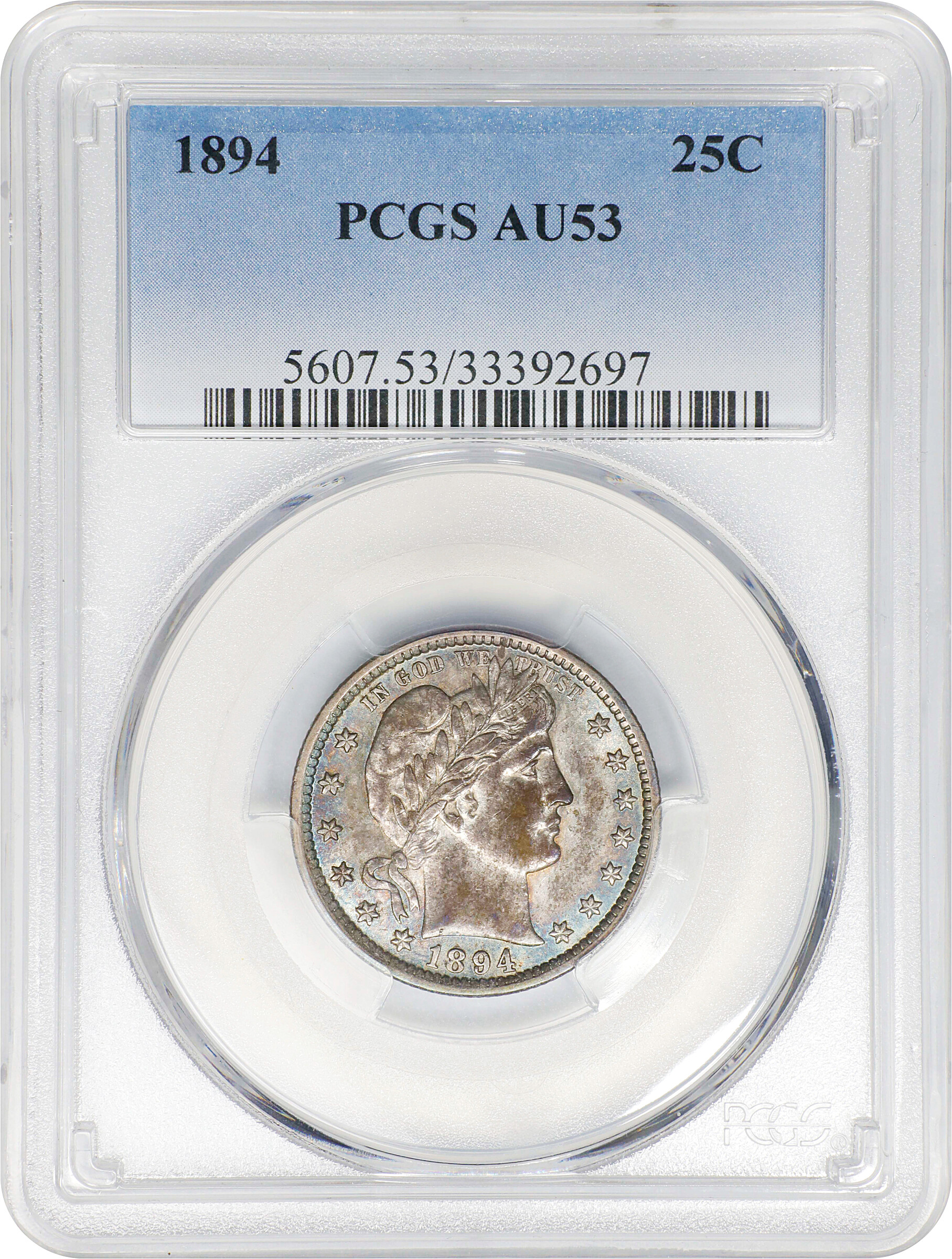 1894 25c AG3 CAC thumbnail 11