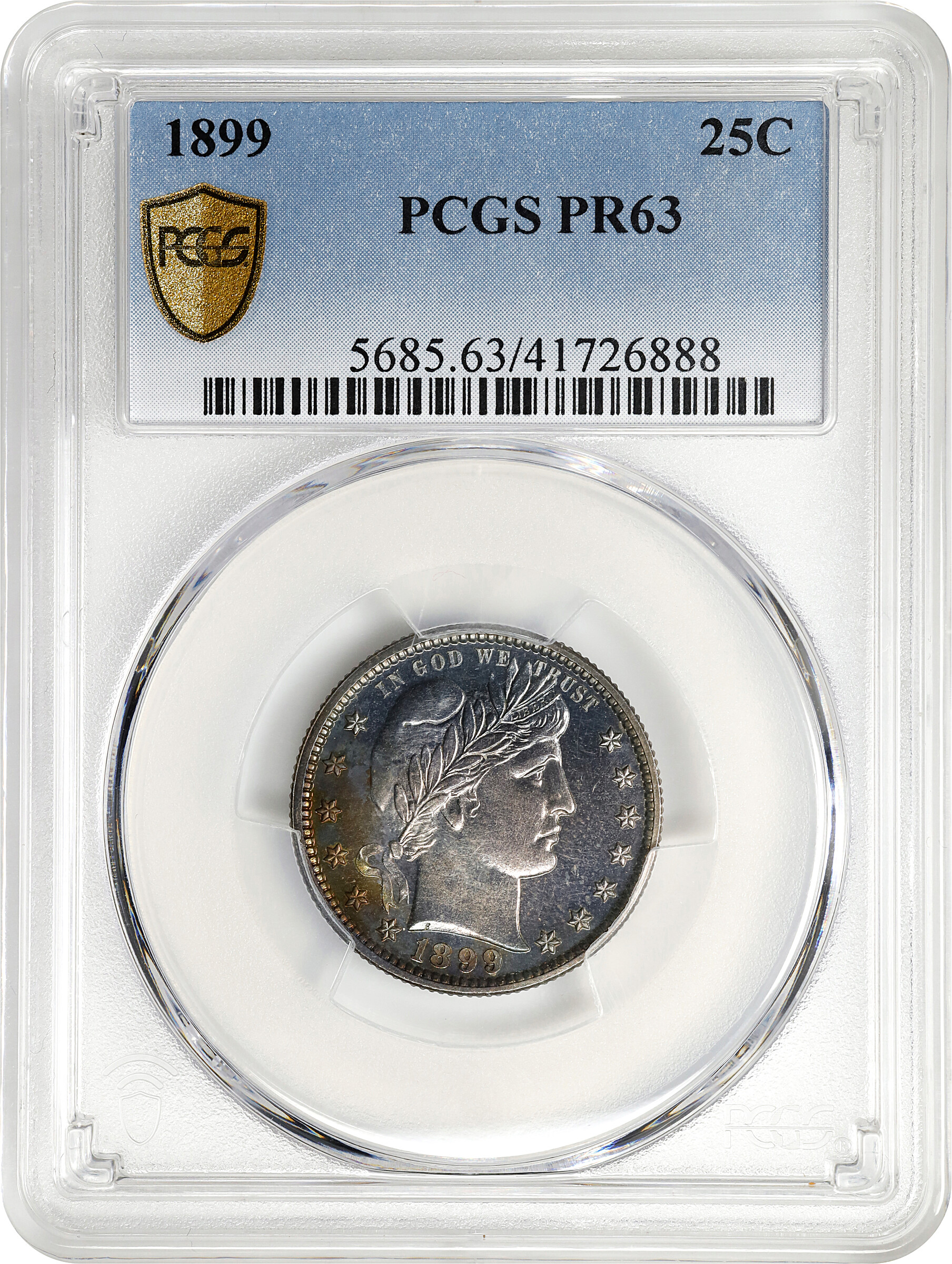 1899 25c AU53 thumbnail 19