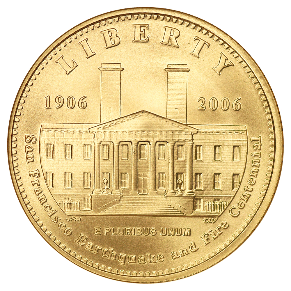 2006-S San Francisco Old Mint $5 NGC MS70