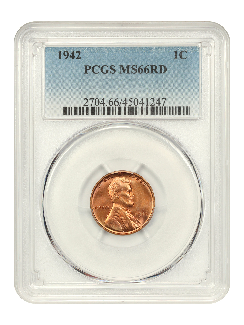 1942 1c MS RD MS66 RD thumbnail 5
