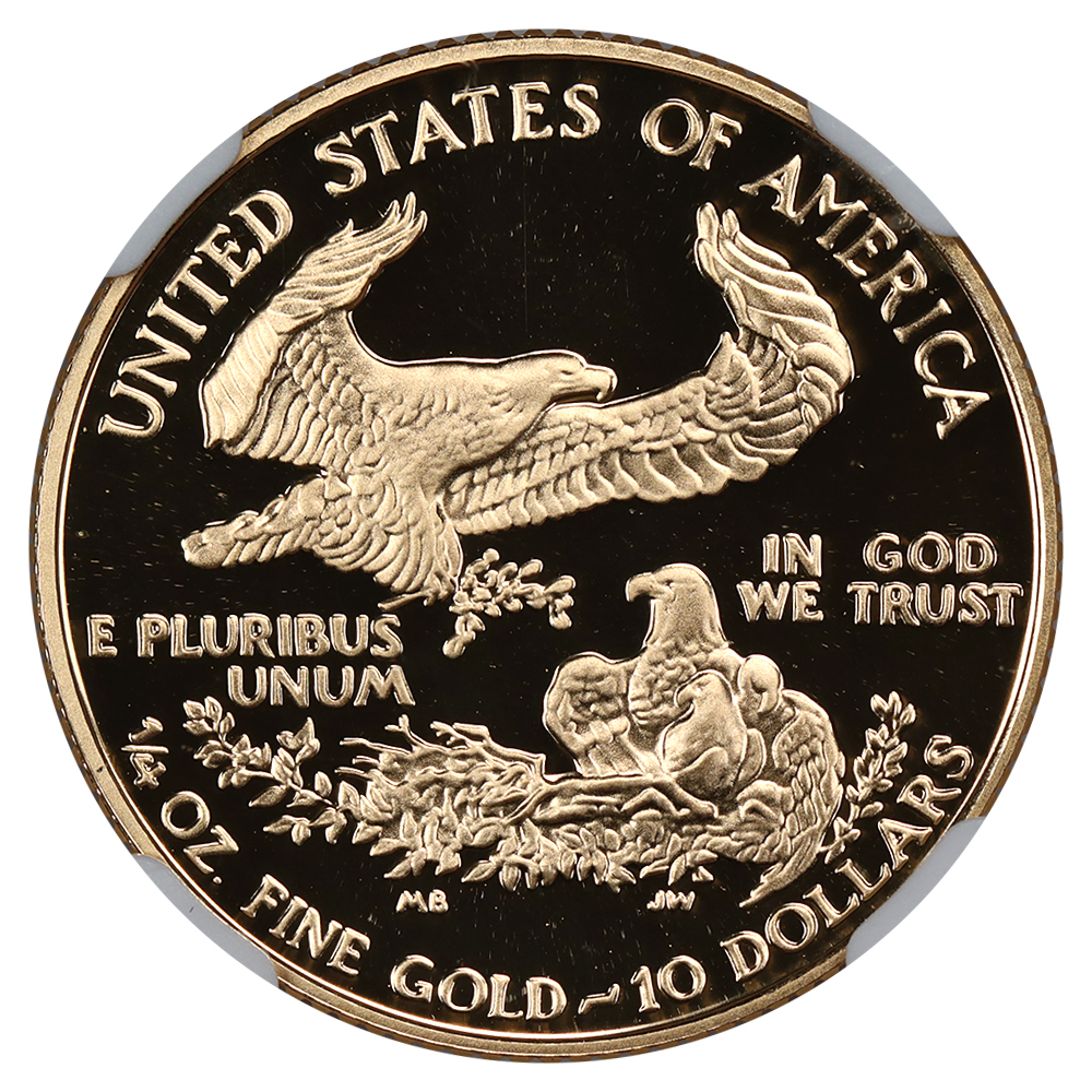 1991-P $10  Gold Eagle PR DCAM PR70 DCAM thumbnail 7