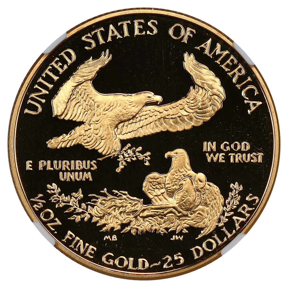 1988-P $25  Gold Eagle PR DCAM PR70 DCAM thumbnail 7