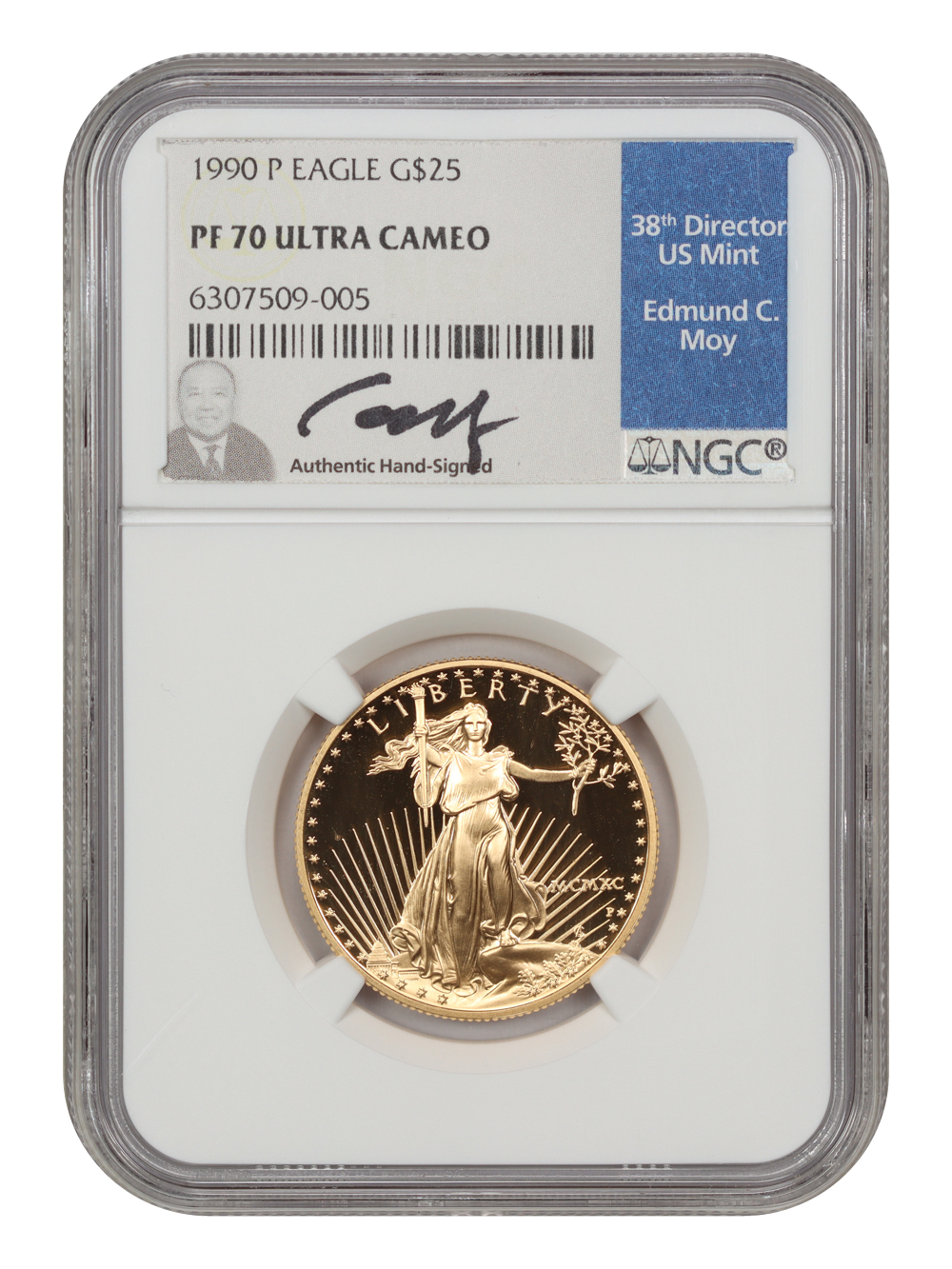 1990-P $25  Gold Eagle PR DCAM PR70 DCAM thumbnail 12