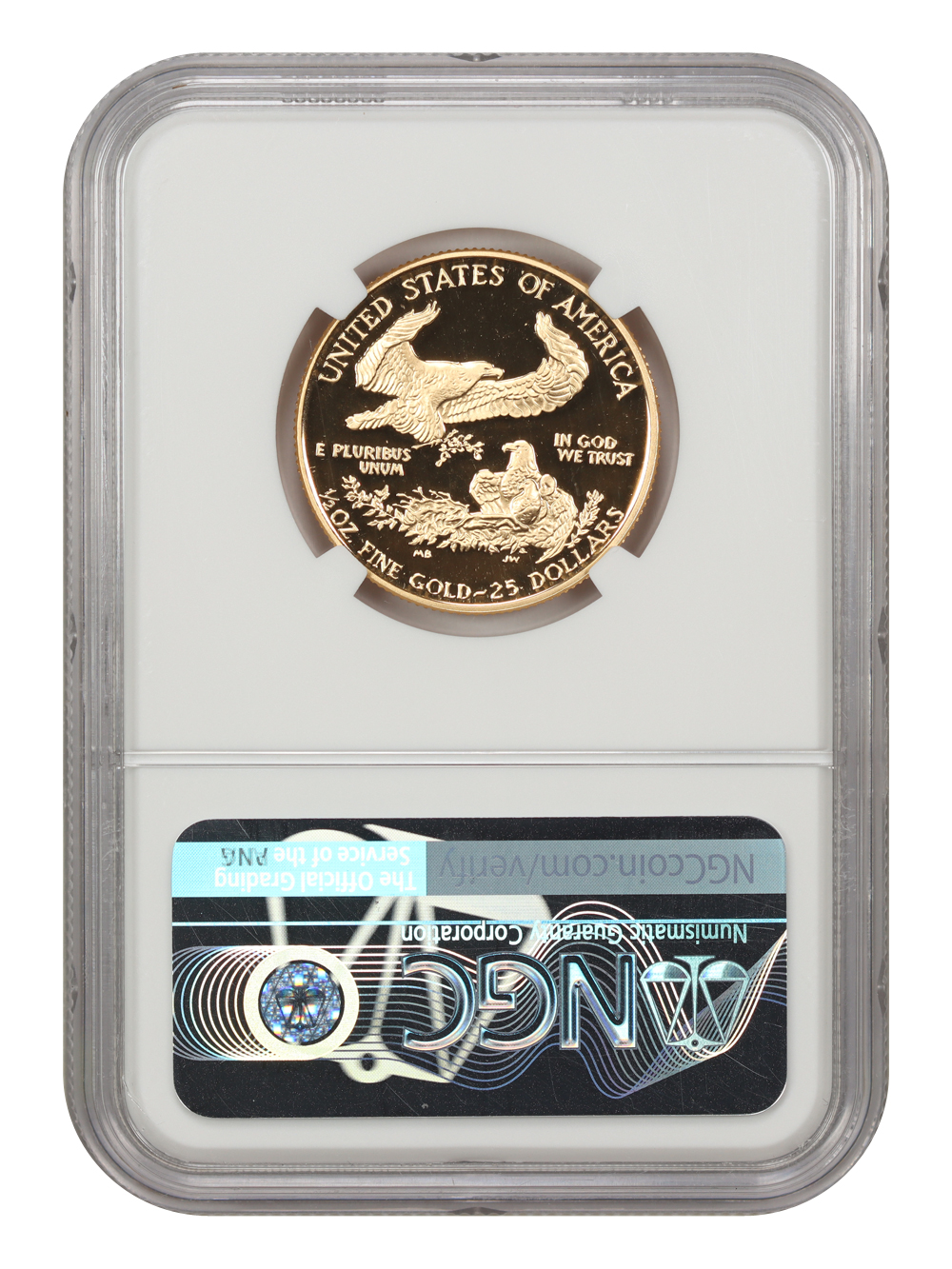 1991-P $25  Gold Eagle PR DCAM OGP thumbnail 6