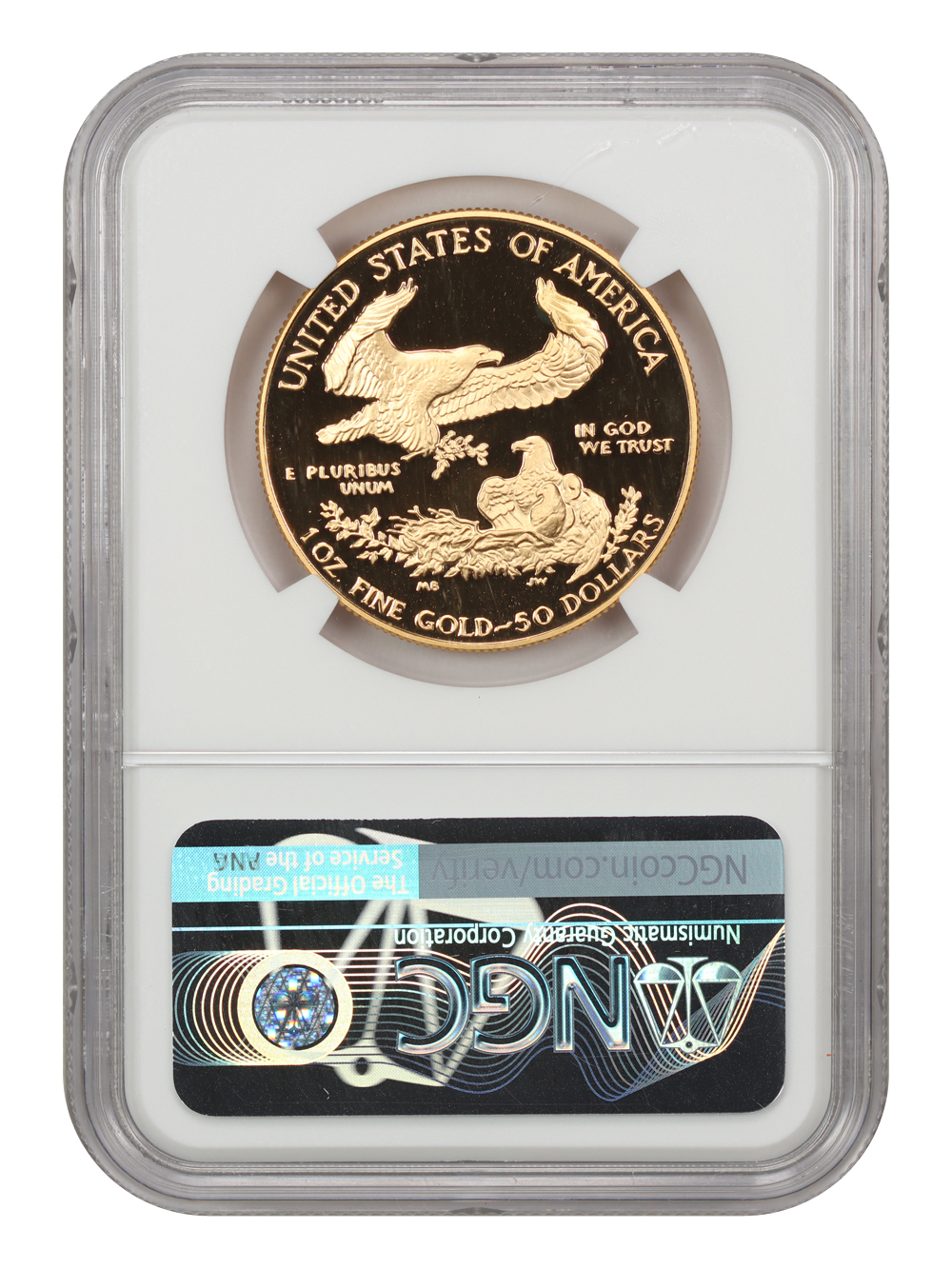 1988-W G$50  Gold Eagle PR DCAM OGP thumbnail 8