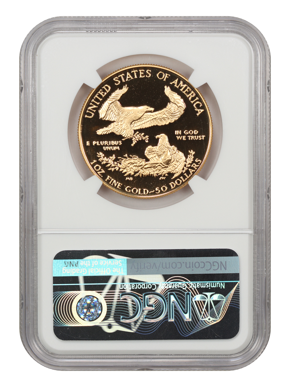 1990-W G$50  Gold Eagle PR DCAM PR70 DCAM thumbnail 15