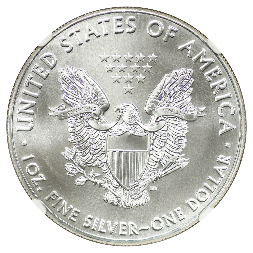 2020-(P) $1  Silver Eagle MS66 thumbnail 7