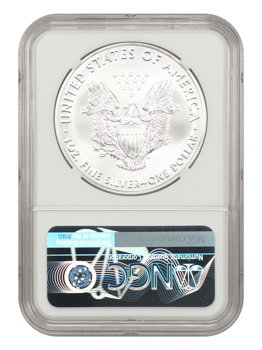 2020-(P) $1  Silver Eagle MS66 thumbnail 13