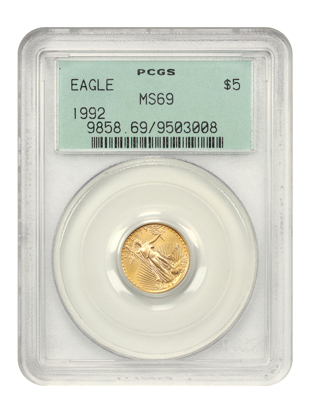 1992 $5  Gold Eagle MS65 thumbnail 11