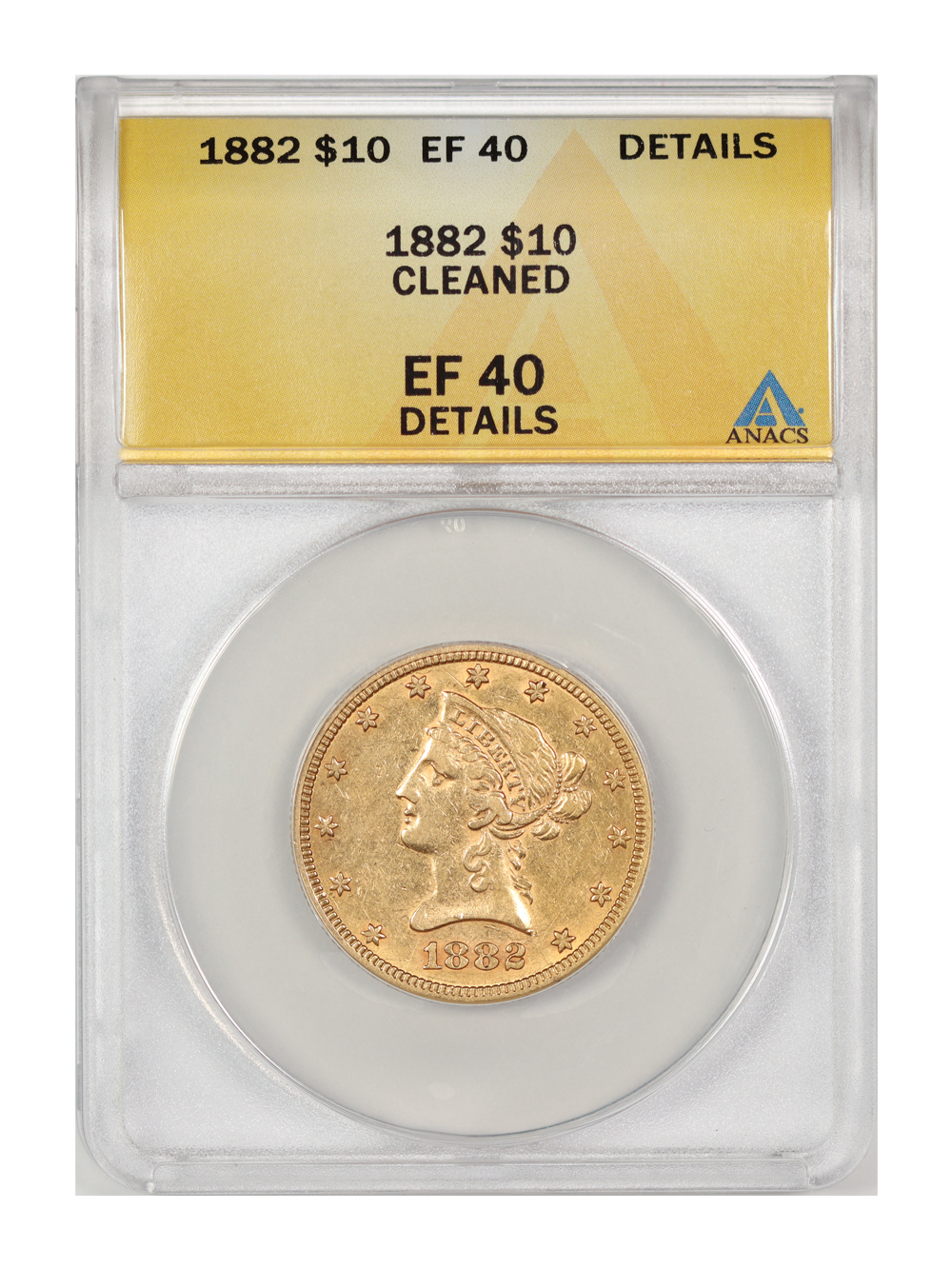 1882 $10 VG10 CAC thumbnail 11