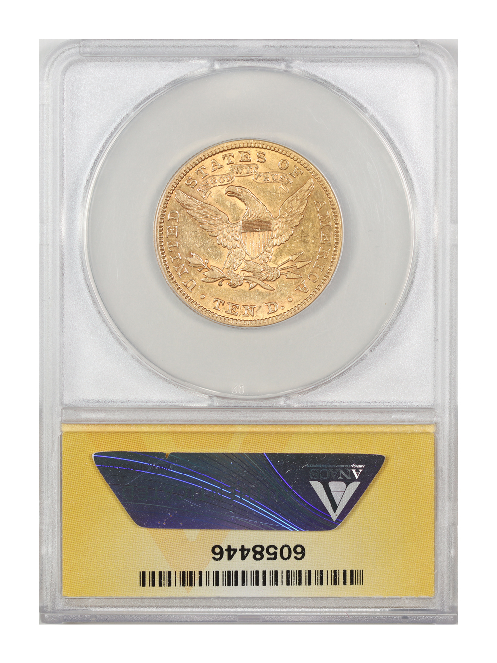 1882 $10 VG10 CAC thumbnail 12