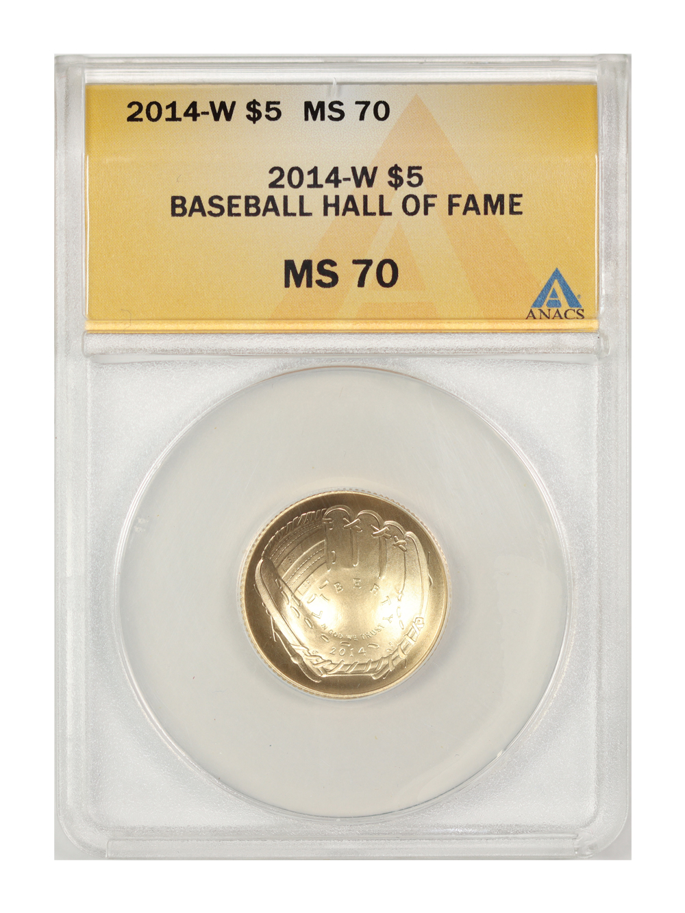 2014-W G$5  Baseball Hall of Fame MS67 thumbnail 18