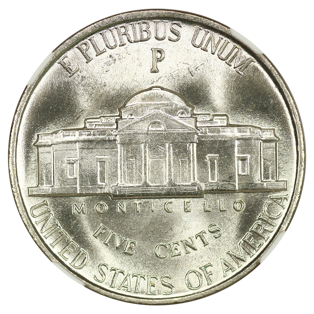 1943-P 5c Silver MS60 CAC thumbnail 20