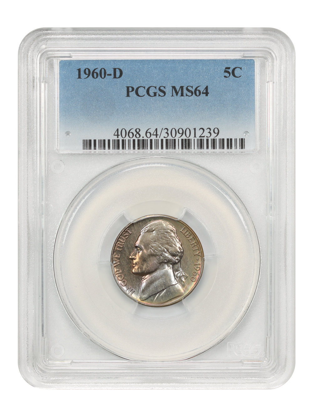 1960-D 5c AU58 thumbnail 15