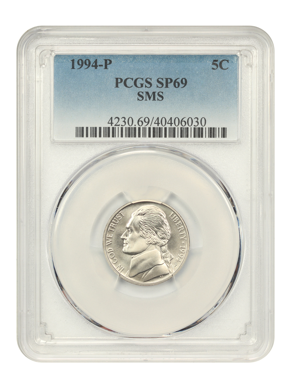 1994-P 5c MS60 thumbnail 13