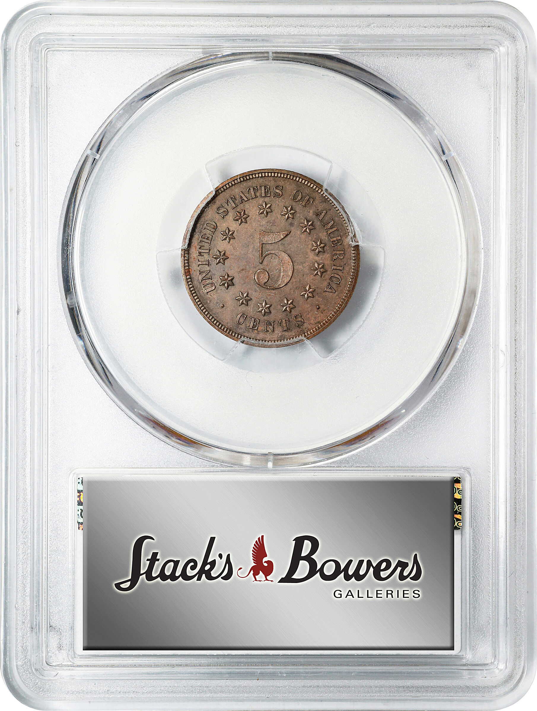 1867 5c No Rays, Pattern Reverse, FS-1902 PR thumbnail 7