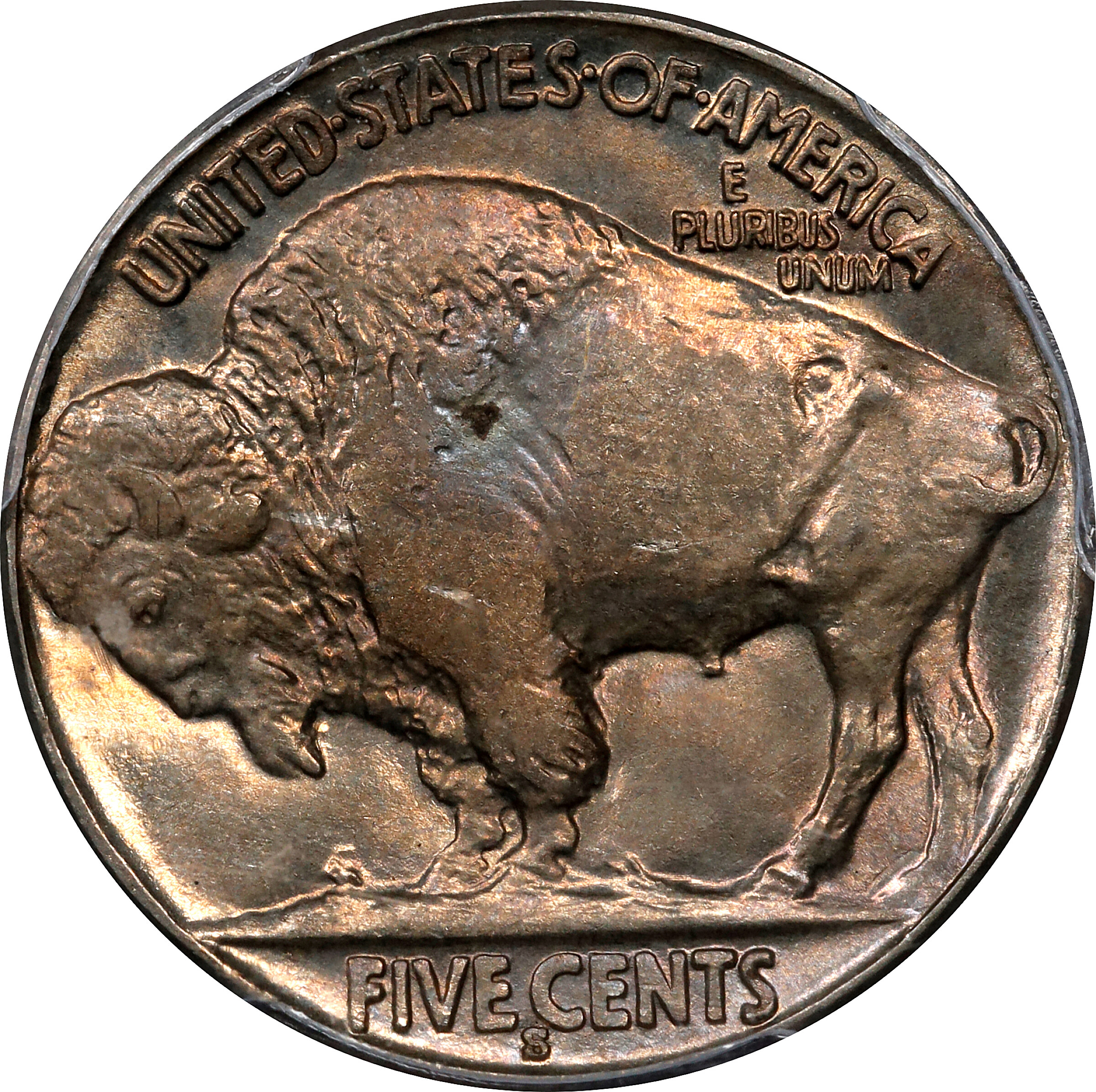 1935-S 5c G4 CAC thumbnail 2