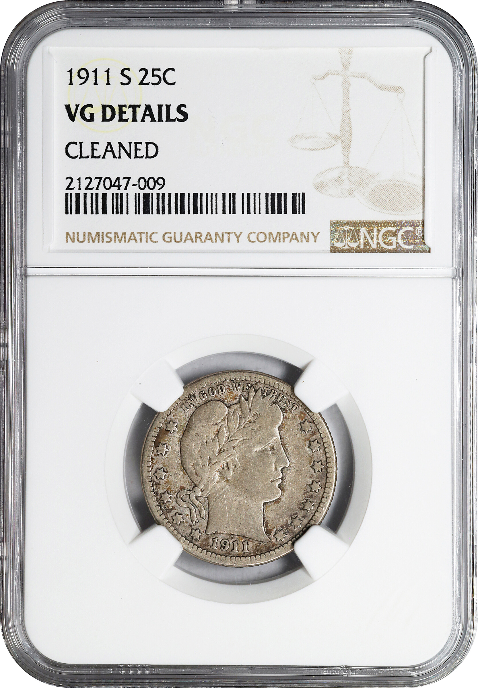 1911-S 25c AG3 thumbnail 3