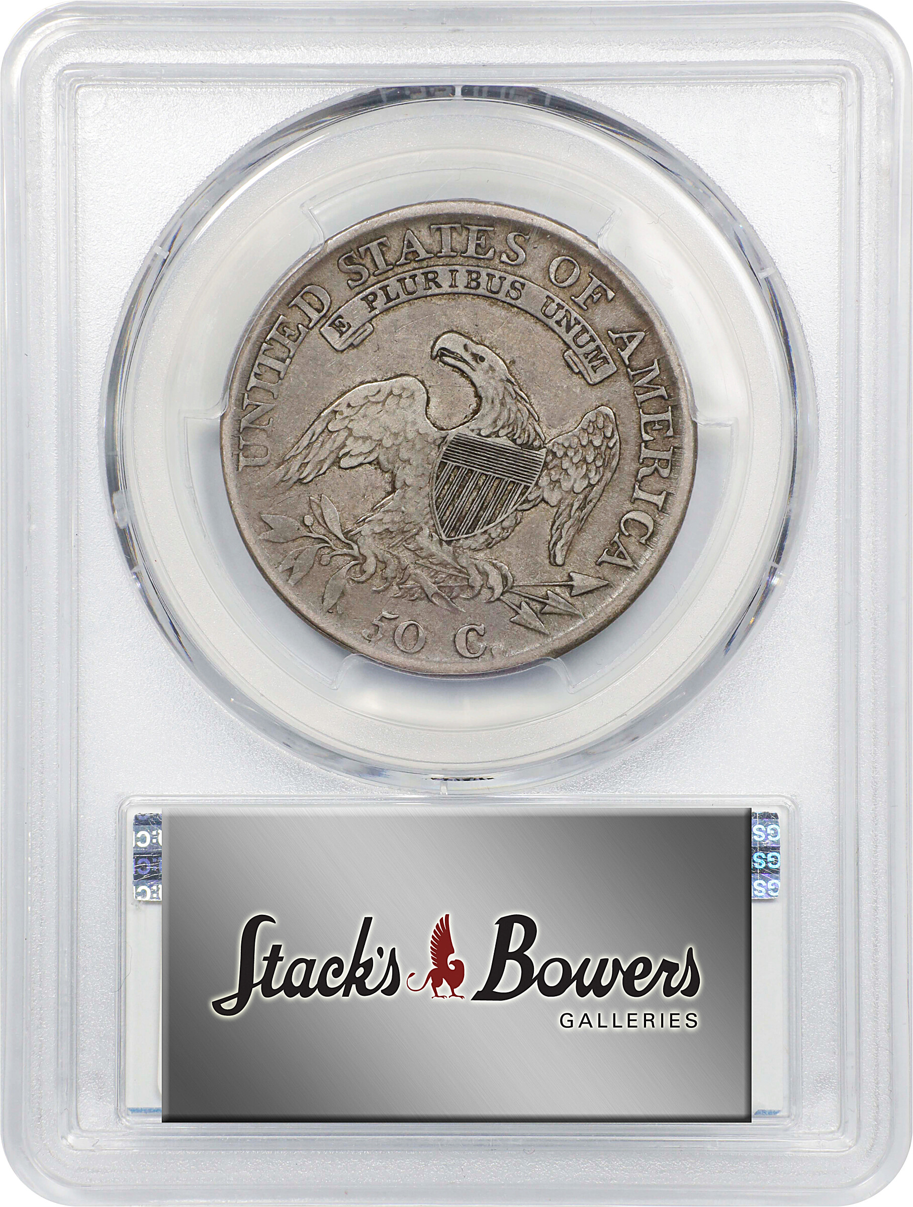 1811 50c Small 8, O-111 VG10 CAC thumbnail 13
