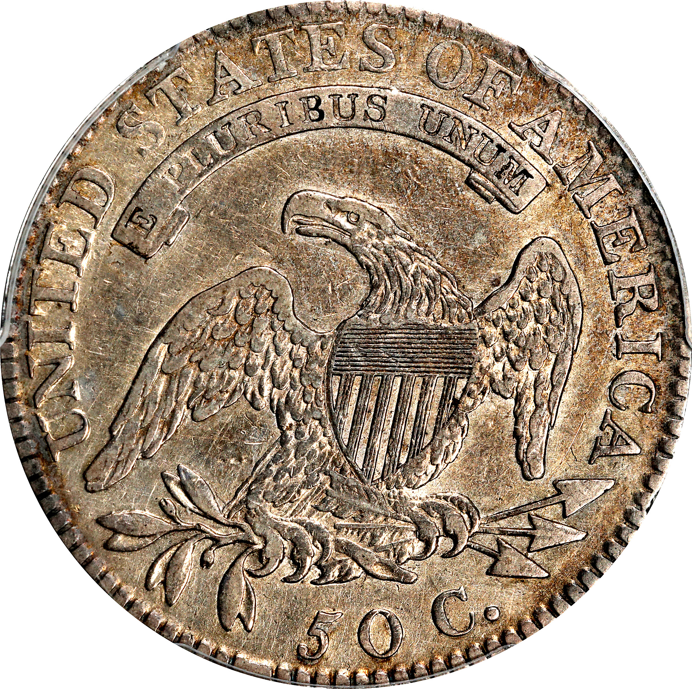 1818 50c O-104a AG3 CAC thumbnail 12