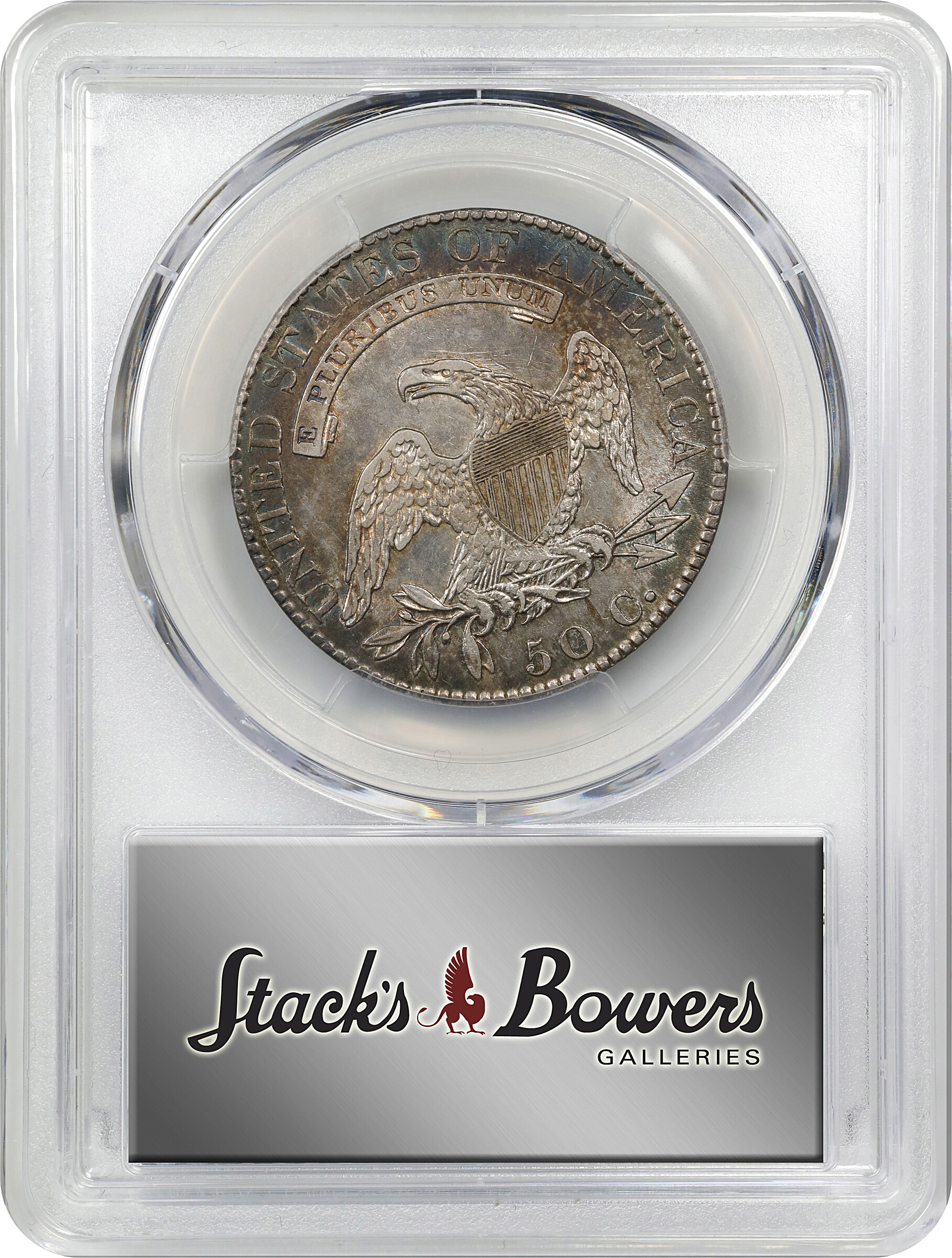 1819 50c O-115 AU53 thumbnail 5