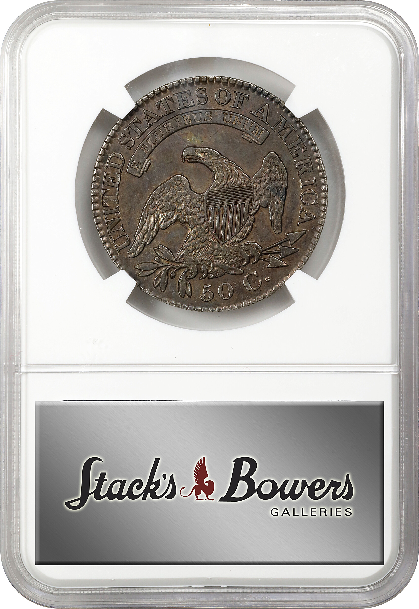 1827 50c Square Base 2, O-143 VF20 thumbnail 12