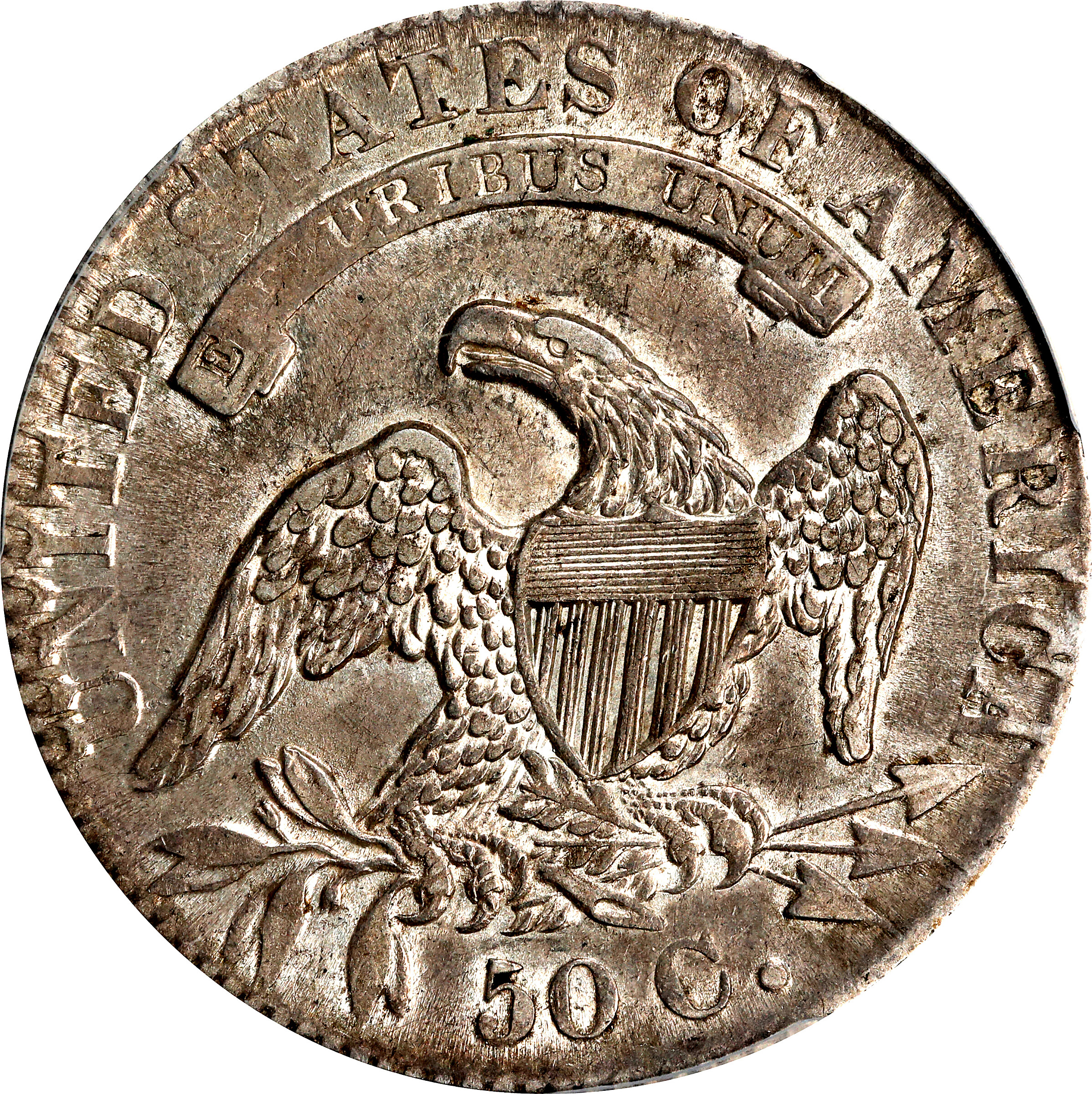 1831 50c O-109 AU53 thumbnail 8