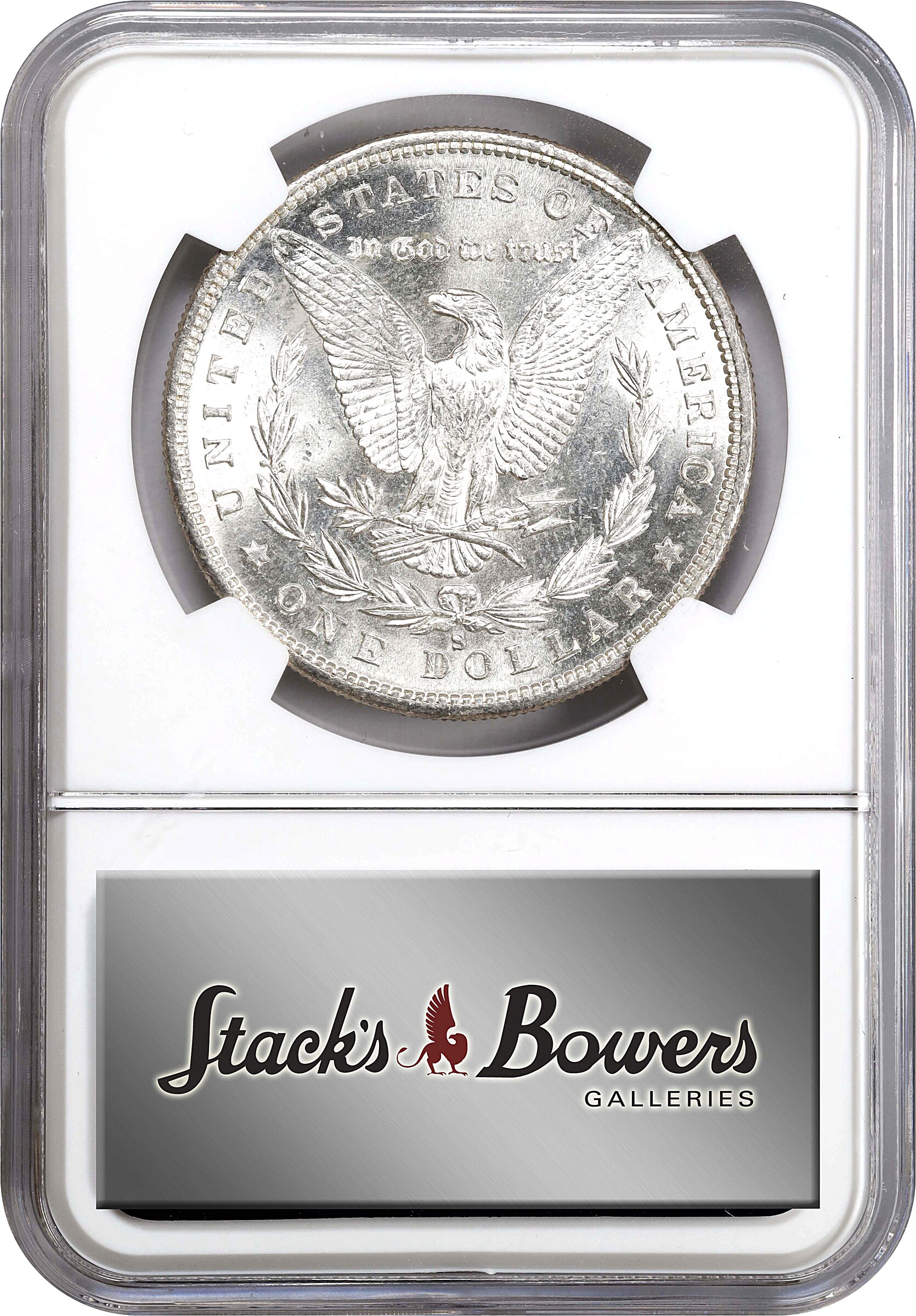 1880-S $1  8/7, Crossbar, VAM-10 MS65 thumbnail 12
