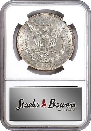 image for: 1890-CC Morgan Silver Dollar. Unc Details--Cleaned (NGC).