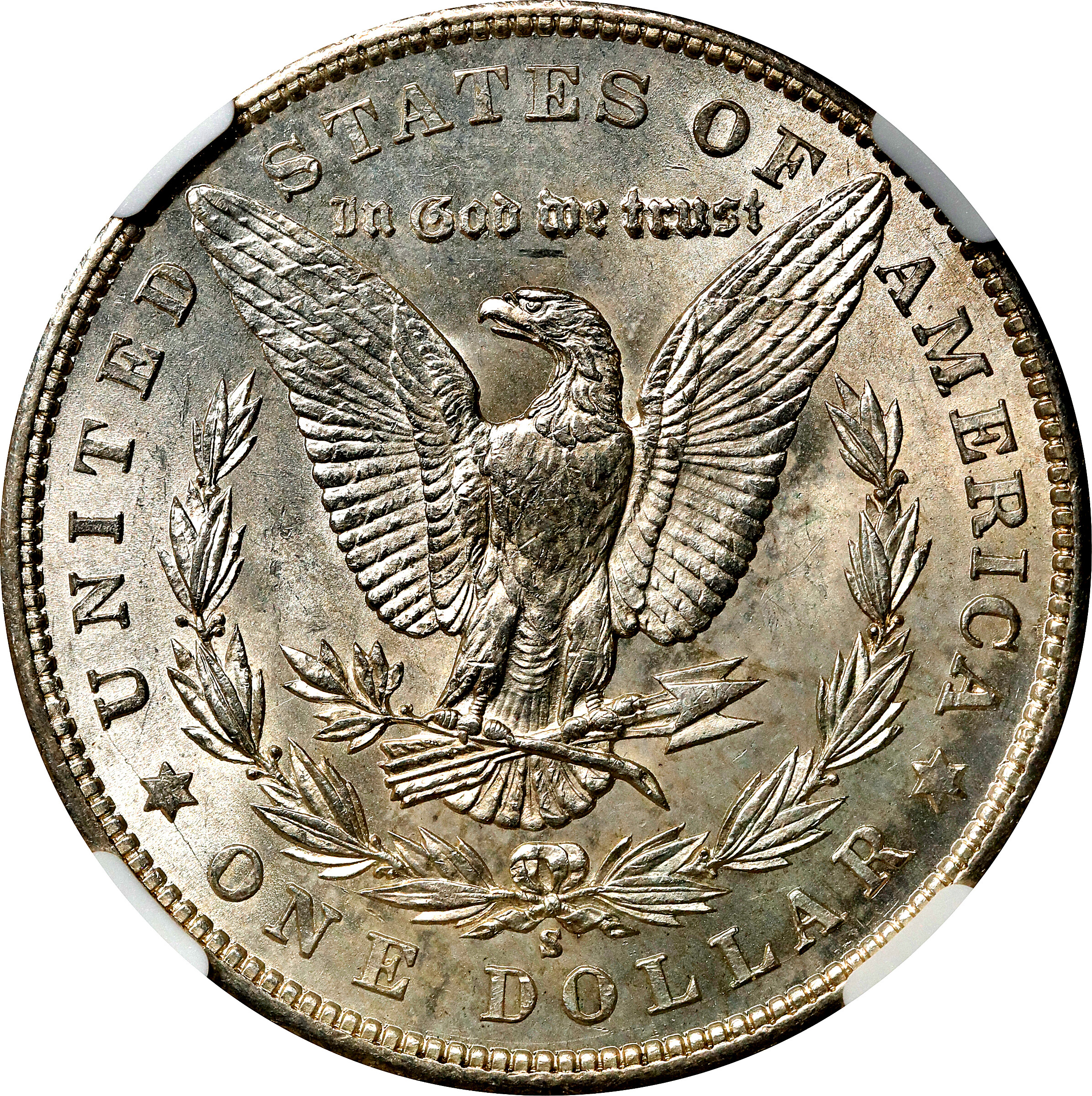 1901-S $1 MS60 CAC thumbnail 2