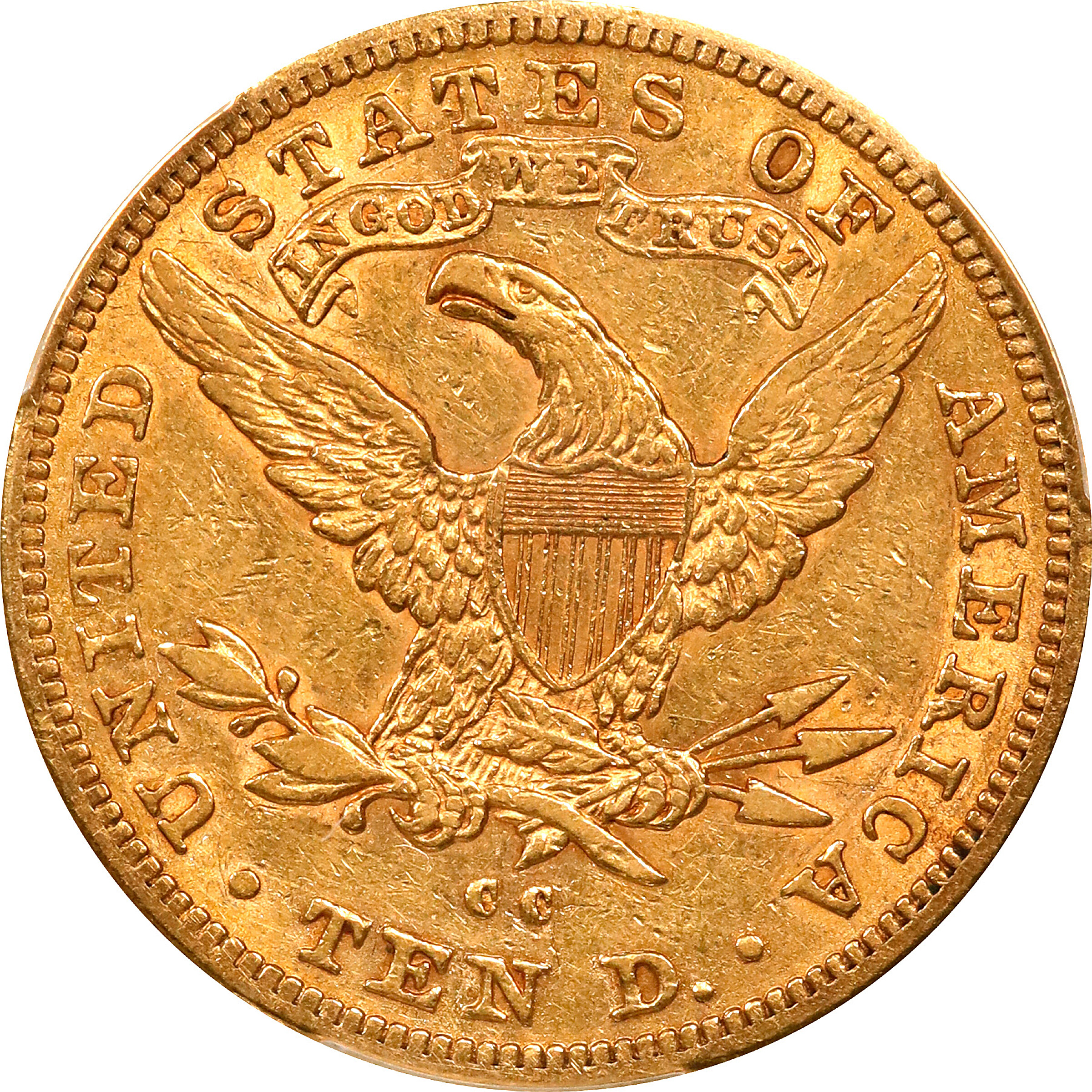1890-CC $10 XF40 thumbnail 2