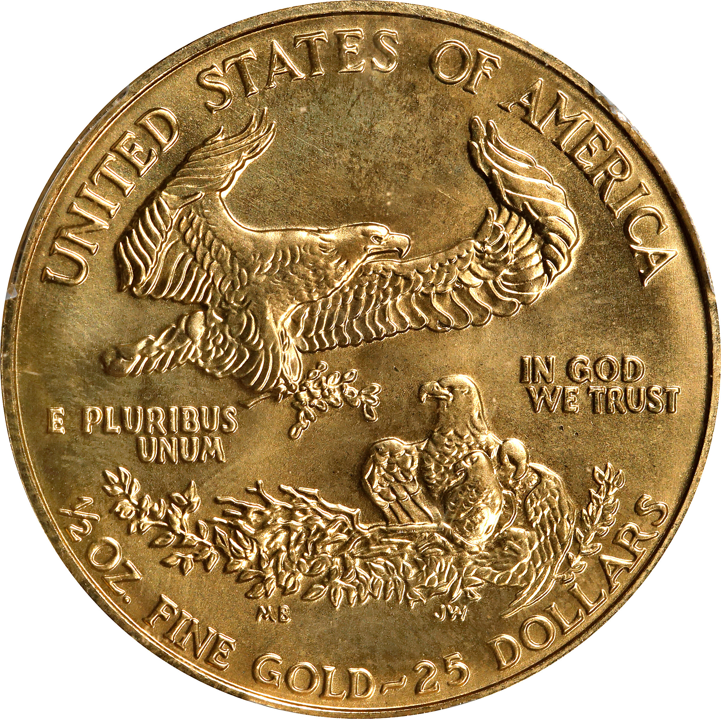 1990 $25  Gold Eagle MS68 thumbnail 5