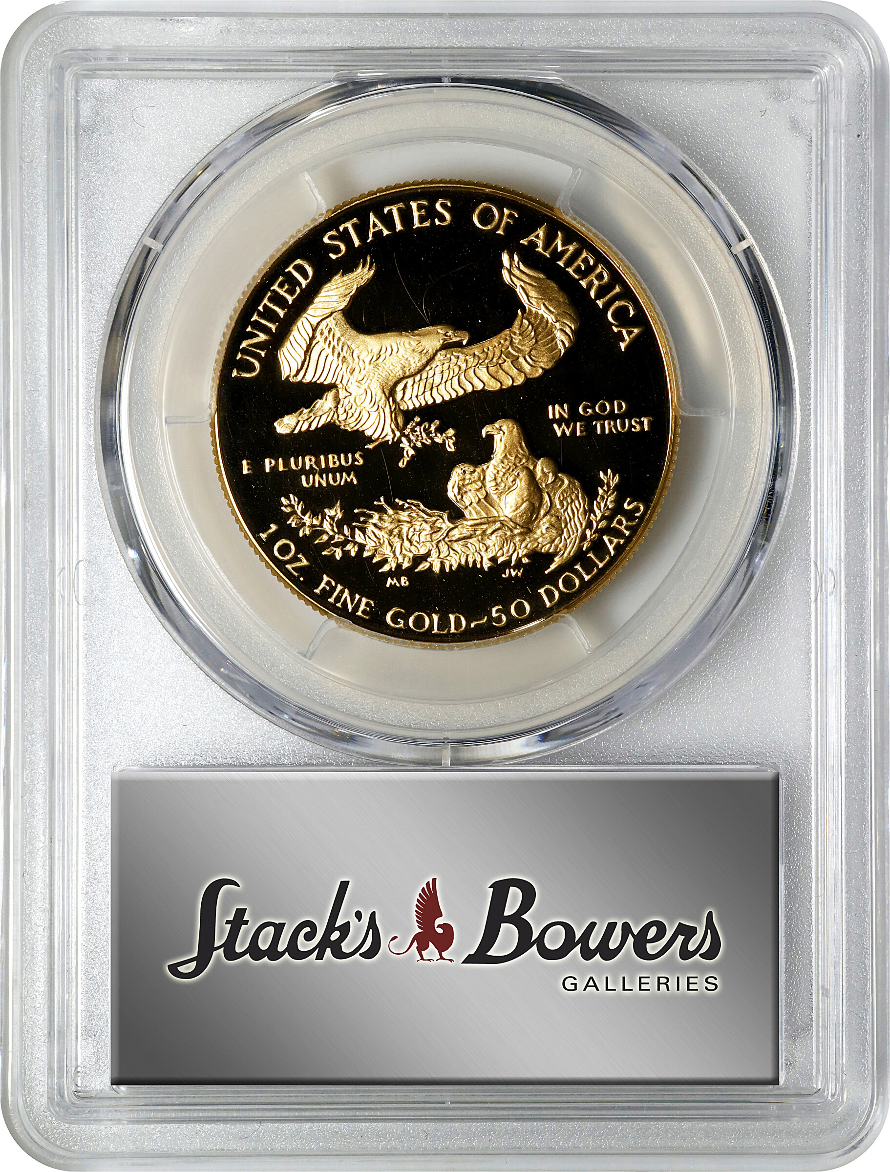 American Gold Eagle (AGE) G$50  One Ounce, 1986- PR DCAM [Type] PR68 DCAM thumbnail 5
