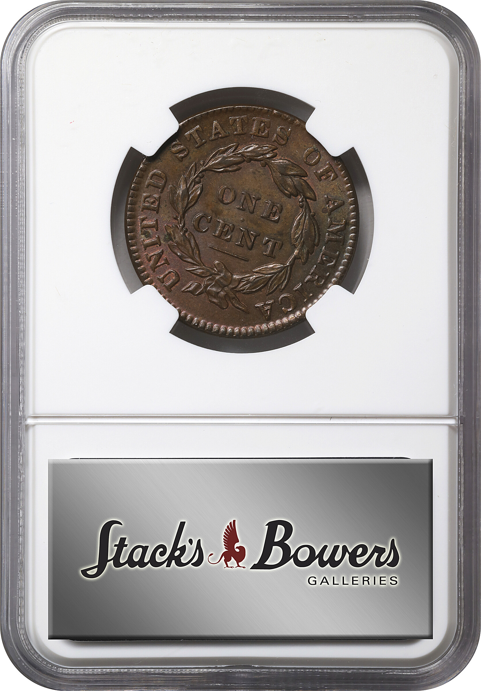 1833 1c N-3 MS BN VG10 BN CAC thumbnail 22