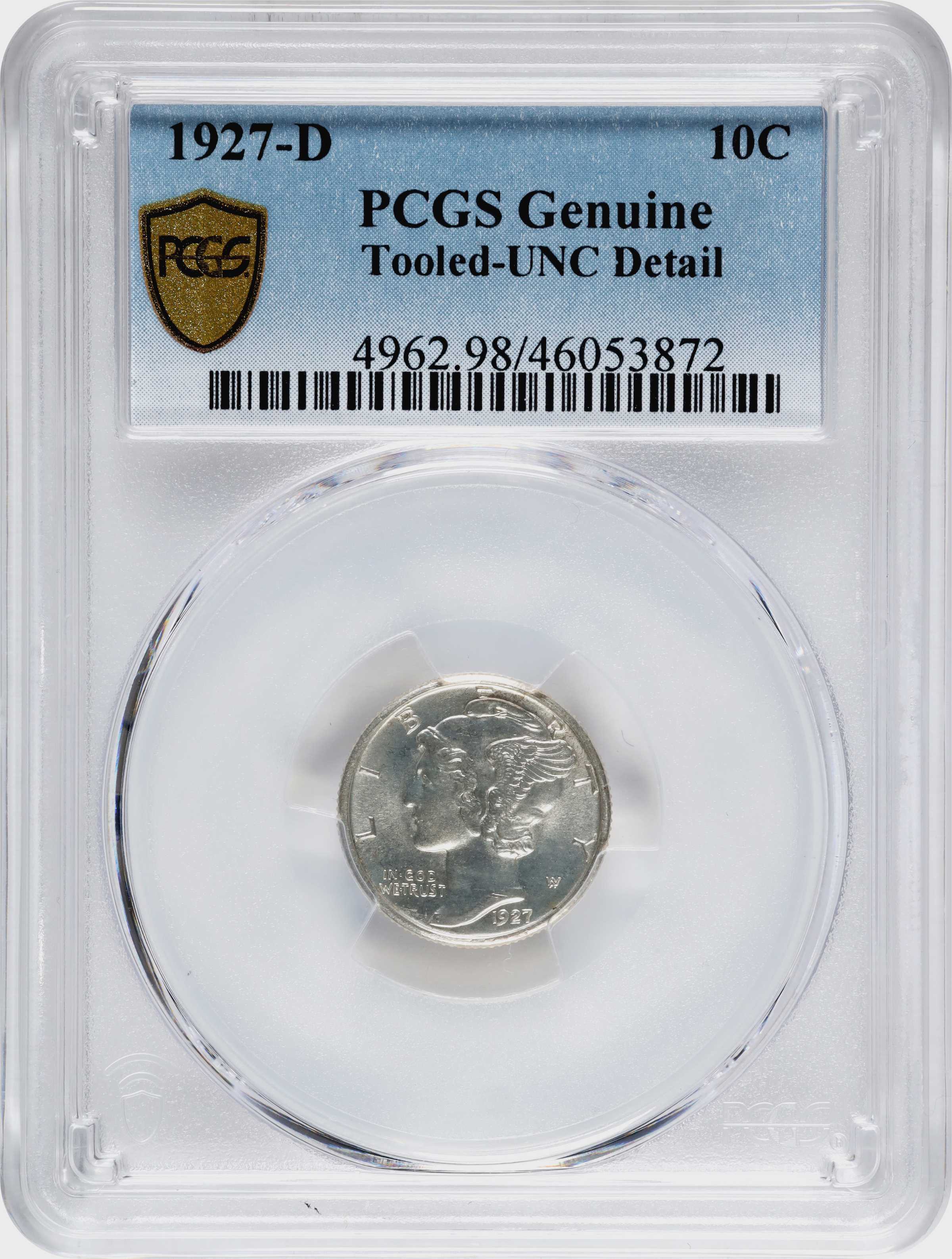 1927-D 10c VG10 thumbnail 7