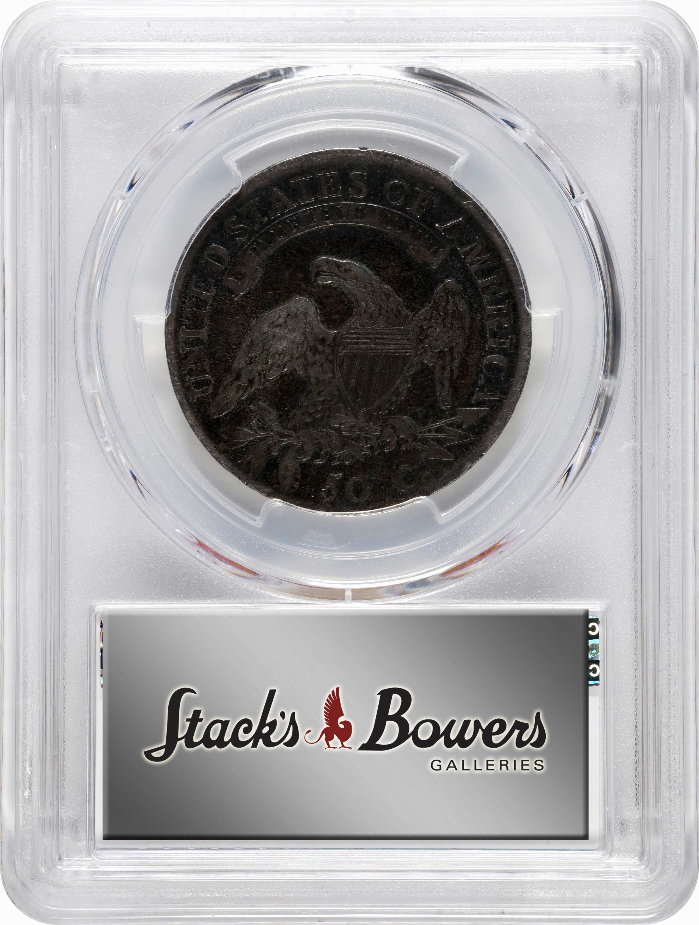 1811/10 50c Punctuated Date, O-101 G6 CAC thumbnail 8