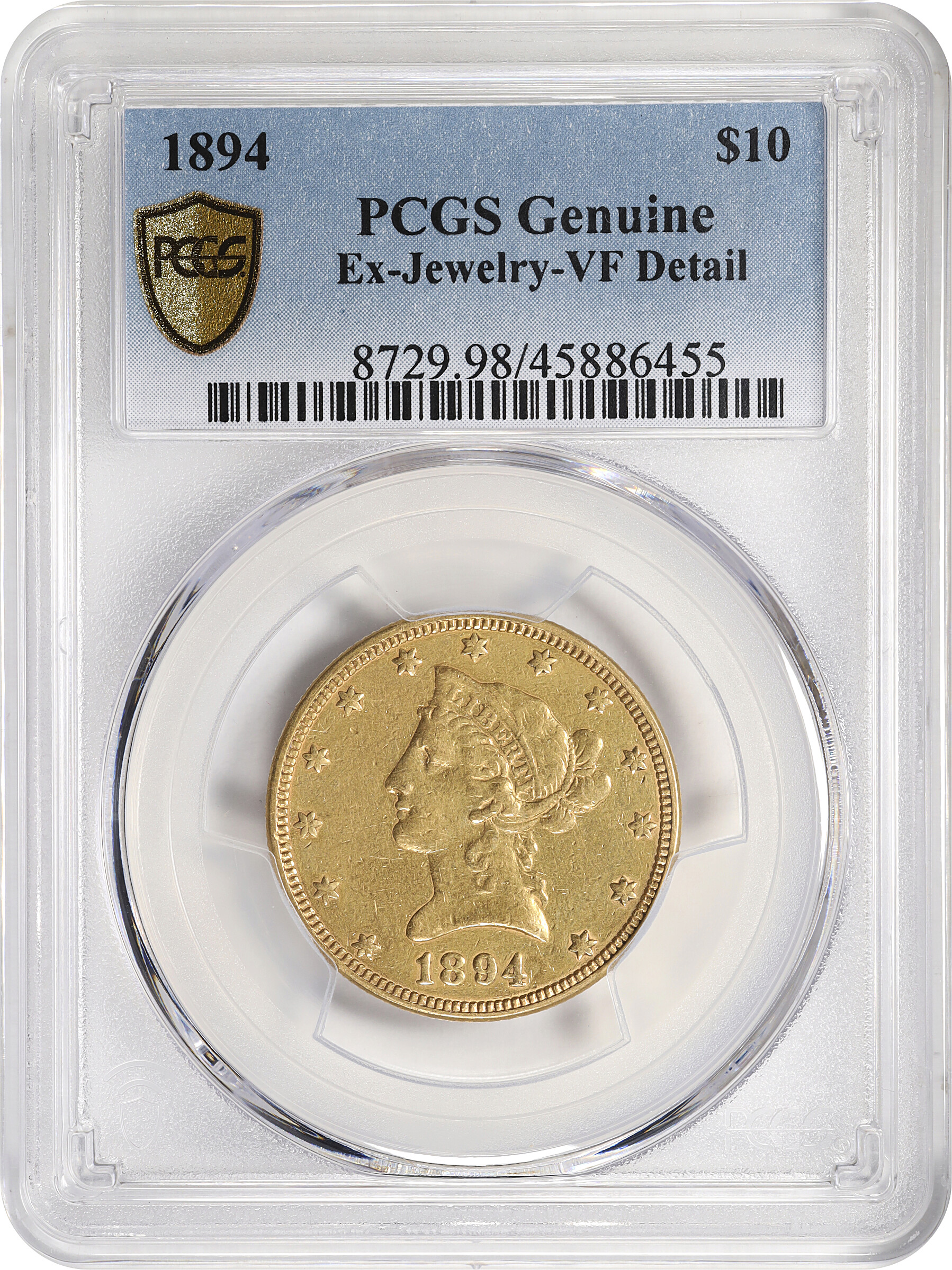 1894 $10 VF20 thumbnail 3