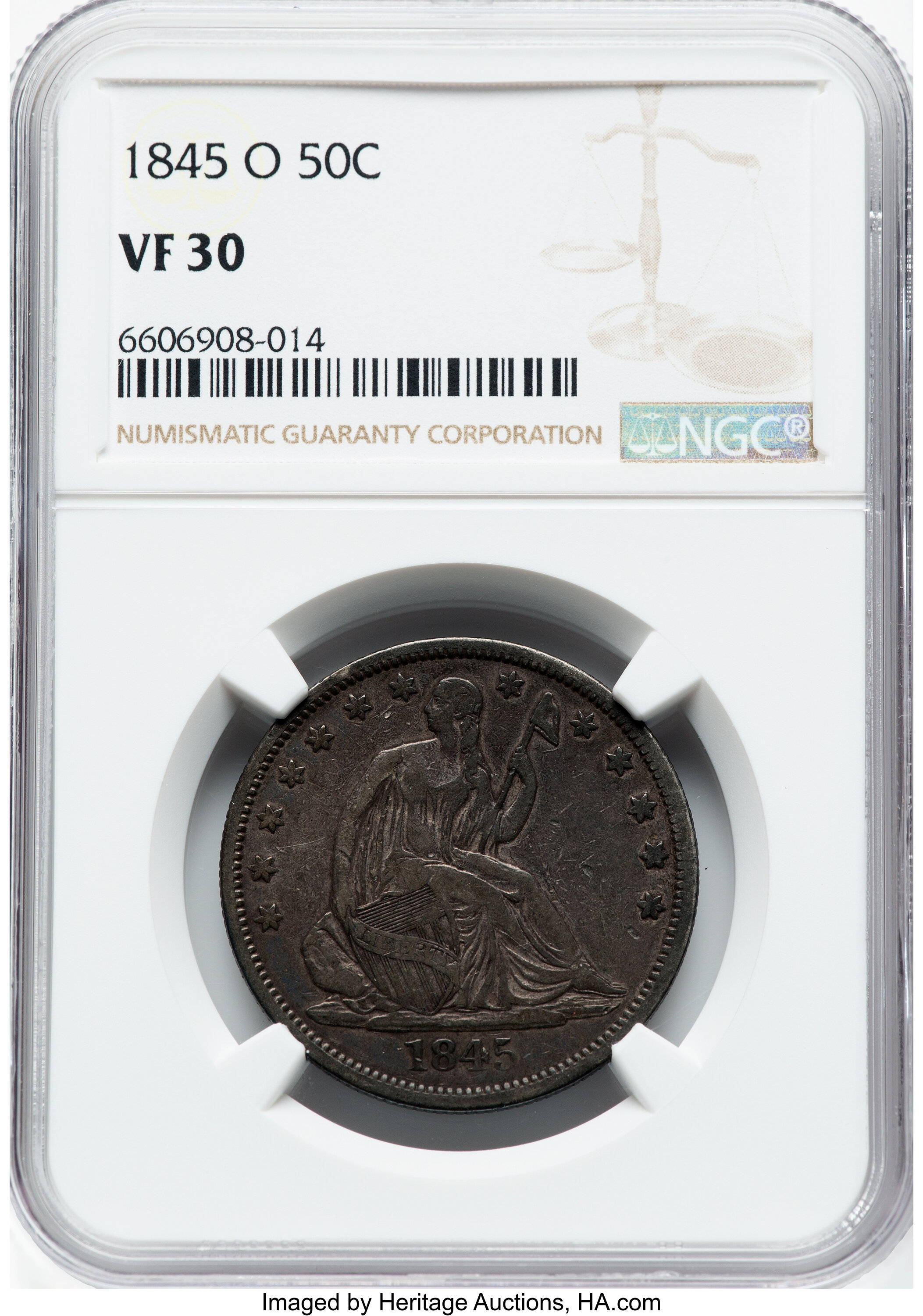 1845-O 50c VF30 thumbnail 4